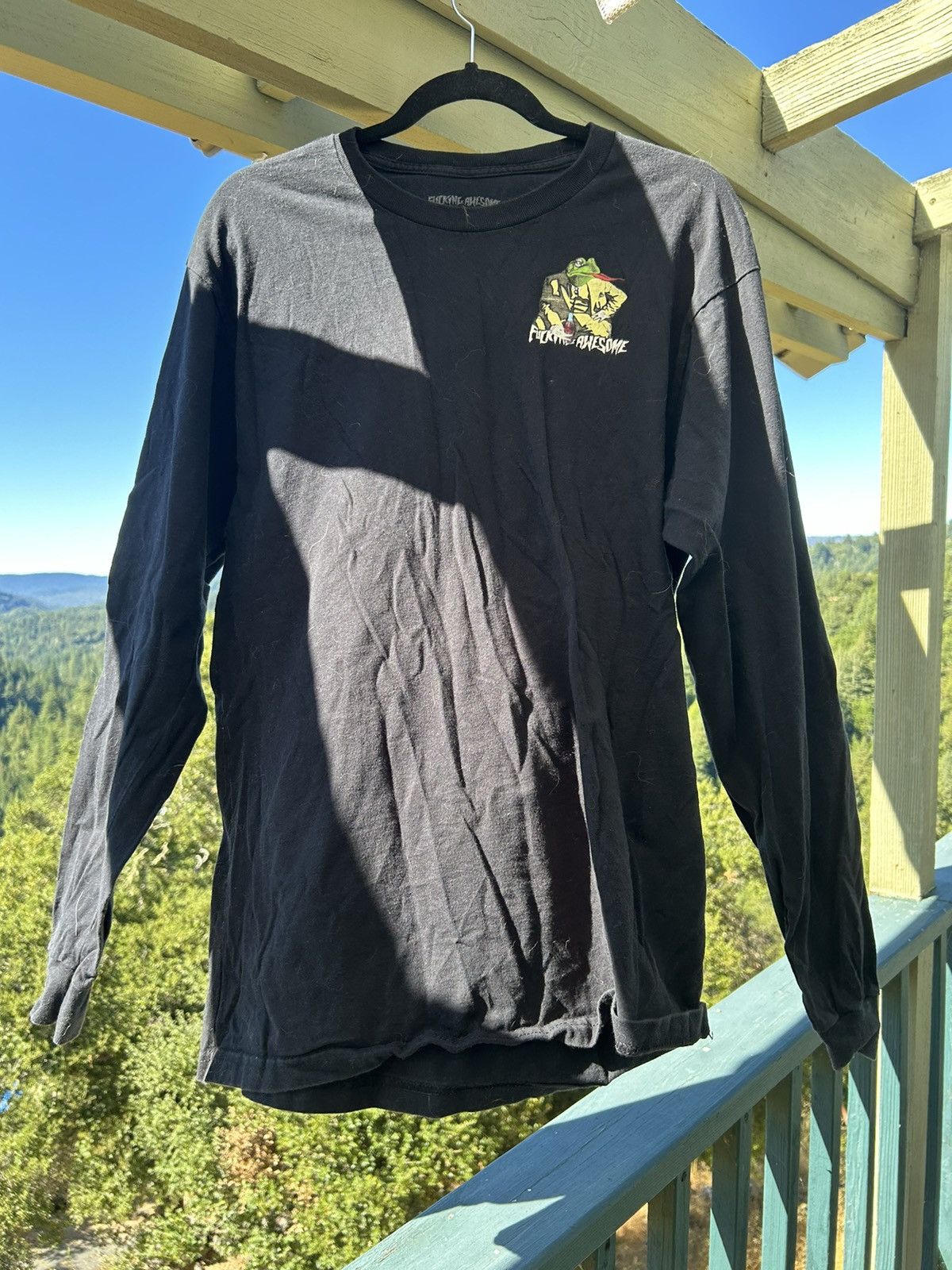 Fucking Awesome Fucking Awesome FA Frog Longsleeve Size US L / EU 52-54 / 3 - 1 Thumbnail