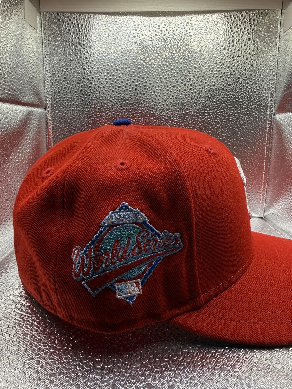 New Era Philadelphia Phillies New Era - Red/Blue Fitted SZ 7 1/8 Size ONE SIZE - 2 Thumbnail