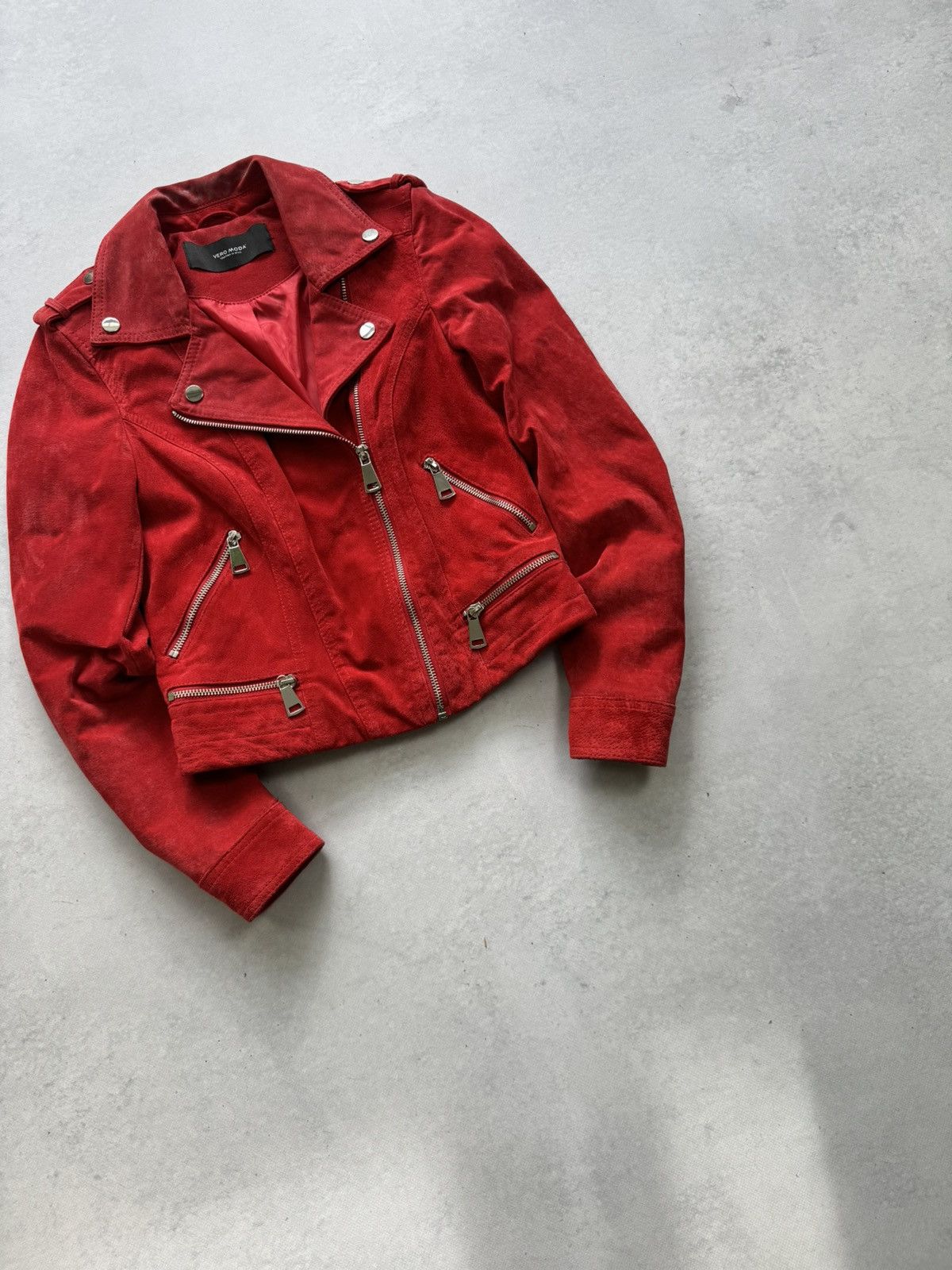 Vintage Vintage Y2k Archive Avant Garde Leather Cropped Jacket Size S / US 4 / IT 40 - 5 Thumbnail