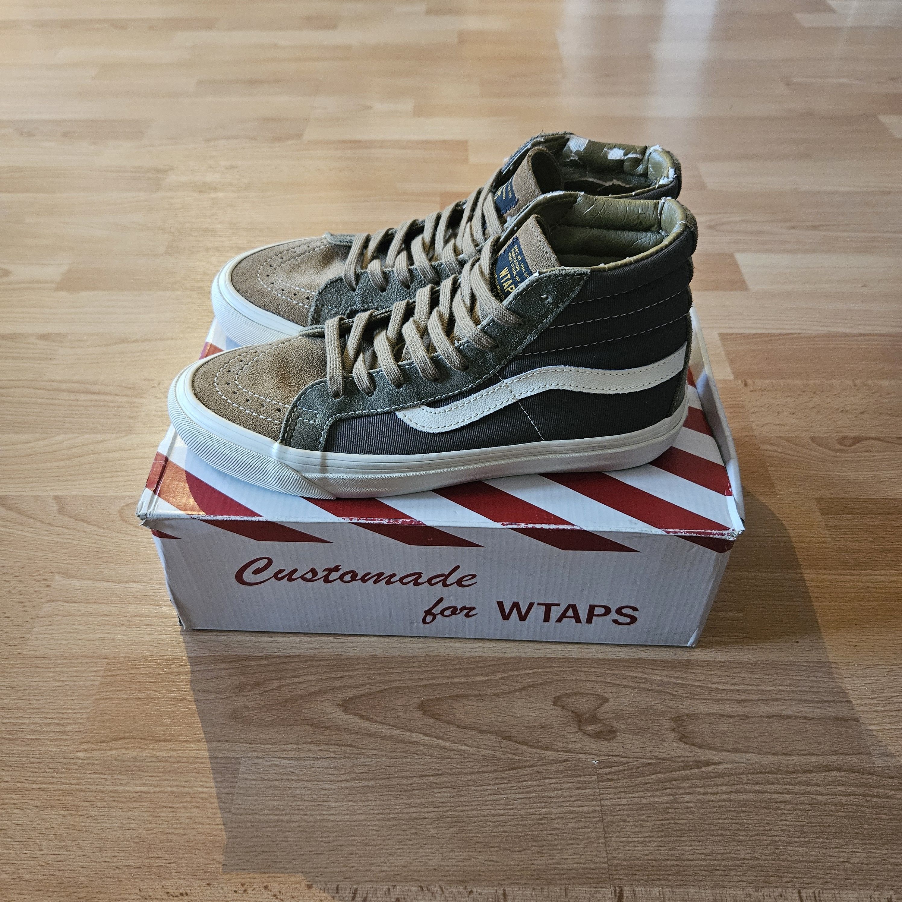 Vans × Wtaps OG Sk8-Hi LX Size US 8 / EU 41 - 5 Thumbnail