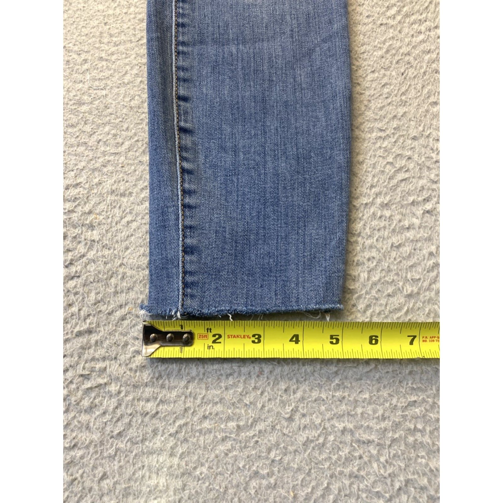 J.Crew J.Crew Jeans Women Size 8 Denim 28x25 Blue High Rise Regular Wash Slim Womens Size 28" / US 6 / IT 42 - 7 Thumbnail