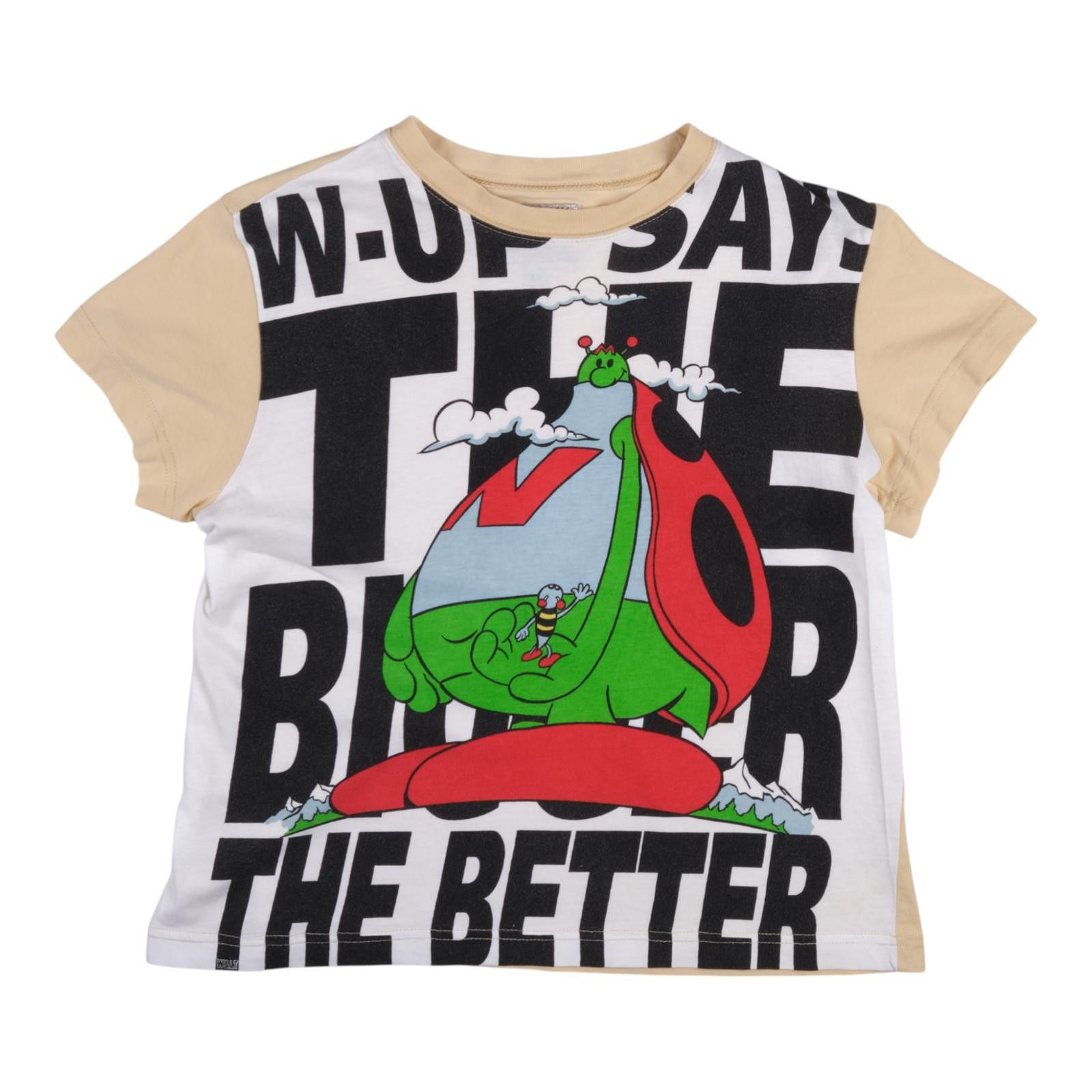 Walter Van Beirendonck W&LT “The Bigger The Better” W-UP Graphic Tee Size M / US 6-8 / IT 42-44 - 1 Thumbnail