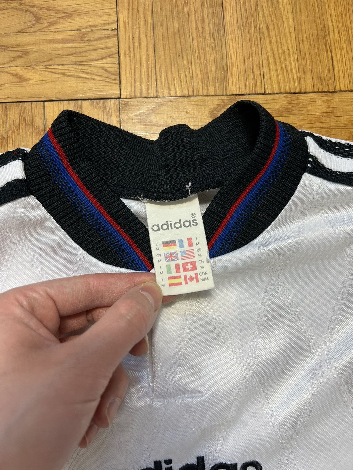 Adidas × Vintage Adidas Bayern Munich 1996/1998 Matthäus #10 Soccer Jersey Size US M / EU 48-50 / 2 - 7 Thumbnail