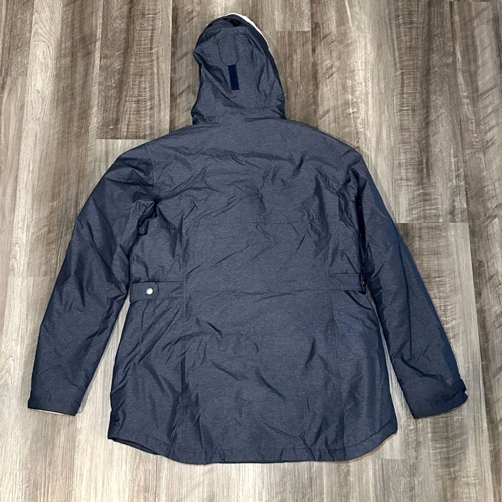 Vintage VINTAGE Columbia Penn Creek Thermal Coil Jacket XL Women Gray Nylon Polyester 70/30 Basic Jacket 30.5" Length Mens Womens Girls Boys Size XL / US 12-14 / IT 48-50 - 2 Thumbnail