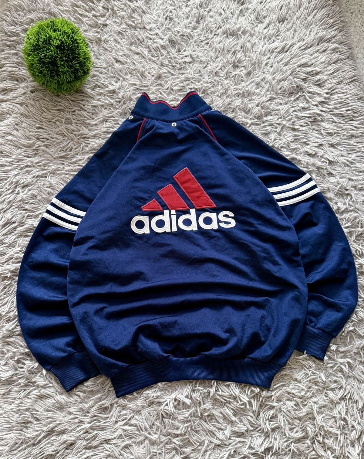 Adidas 00s Adidas Light Jacket Streetwear Vintage Big Logo Rare Size US L / EU 52-54 / 3 - 4 Thumbnail