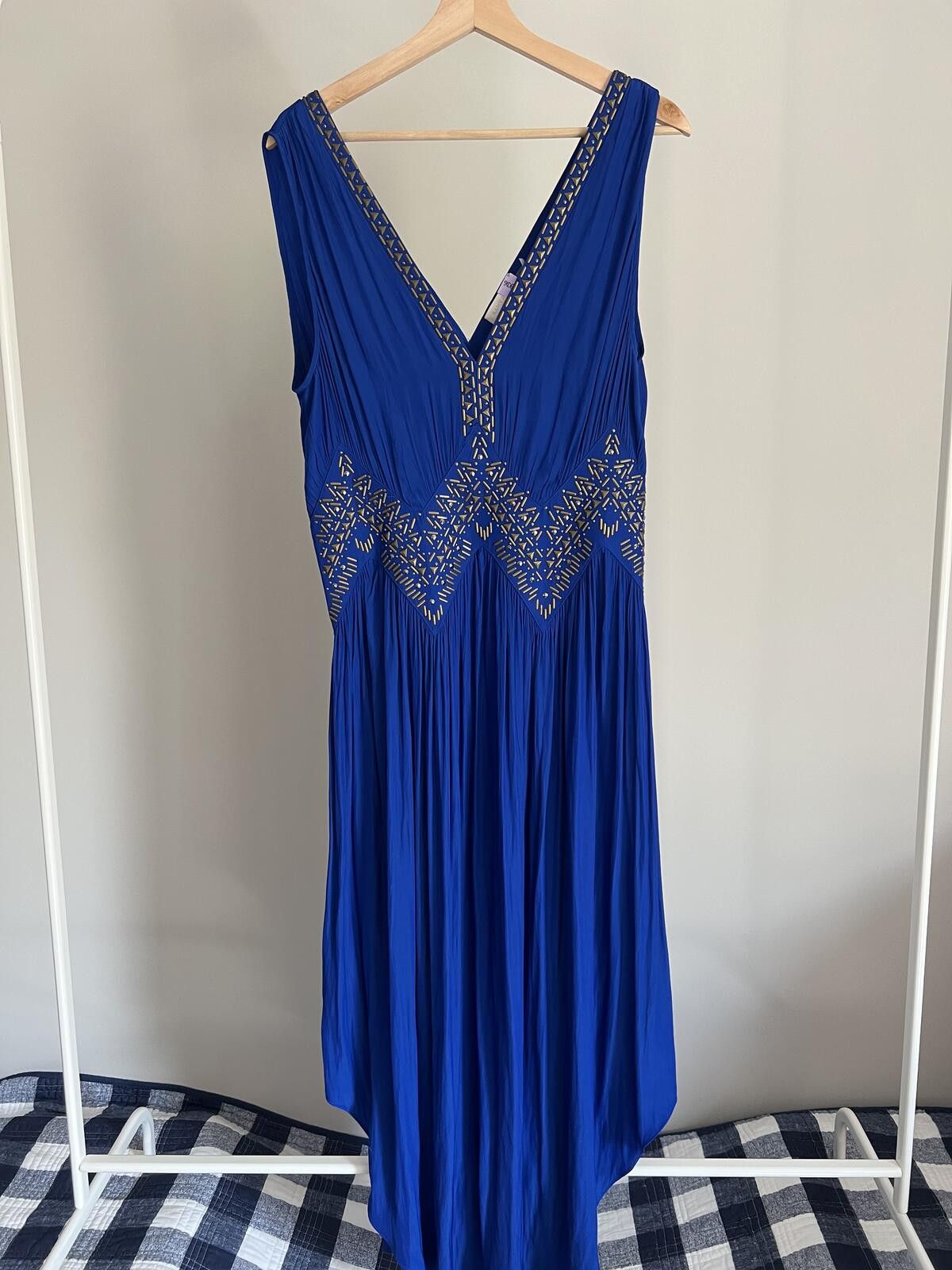 Other Ramy Brook Demi Dress in Azure Blue - Size 8 - Boho Chic Size M / US 6-8 / IT 42-44 - 3 Thumbnail