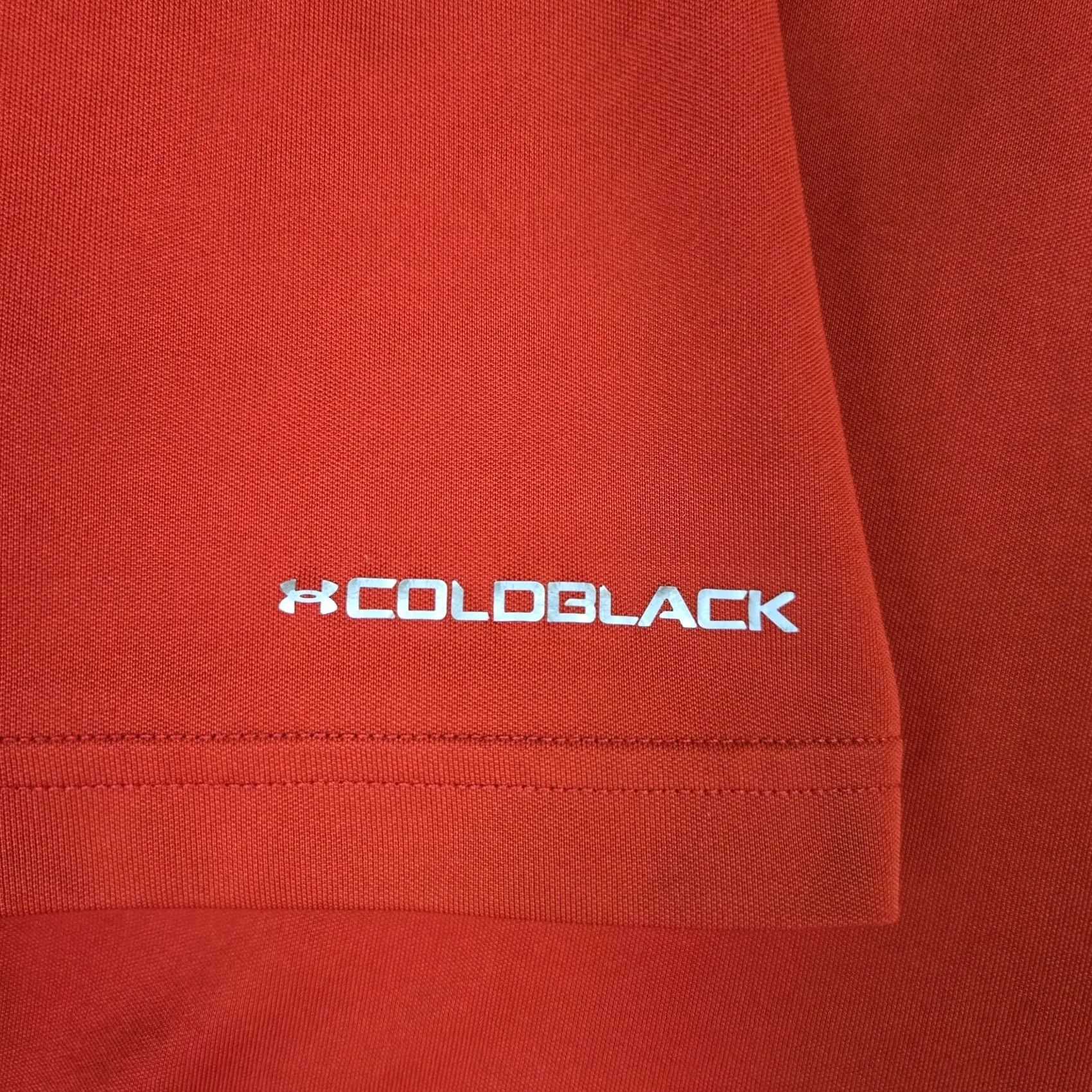 Under Armour UNDER ARMOUR COLDBLACK Polo Shirt Performance Red Golf Wicking Mens Size XL Size US XL / EU 56 / 4 - 5 Thumbnail