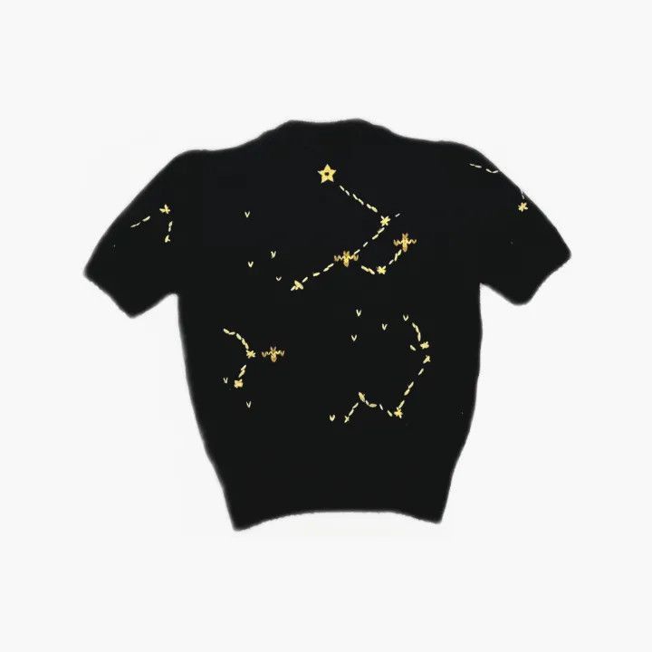 Dior Dior Scorpion Graphic Short Sleeve Cashmere Sweater 0079-25 Size XS / US 0-2 / IT 36-38 - 3 Thumbnail