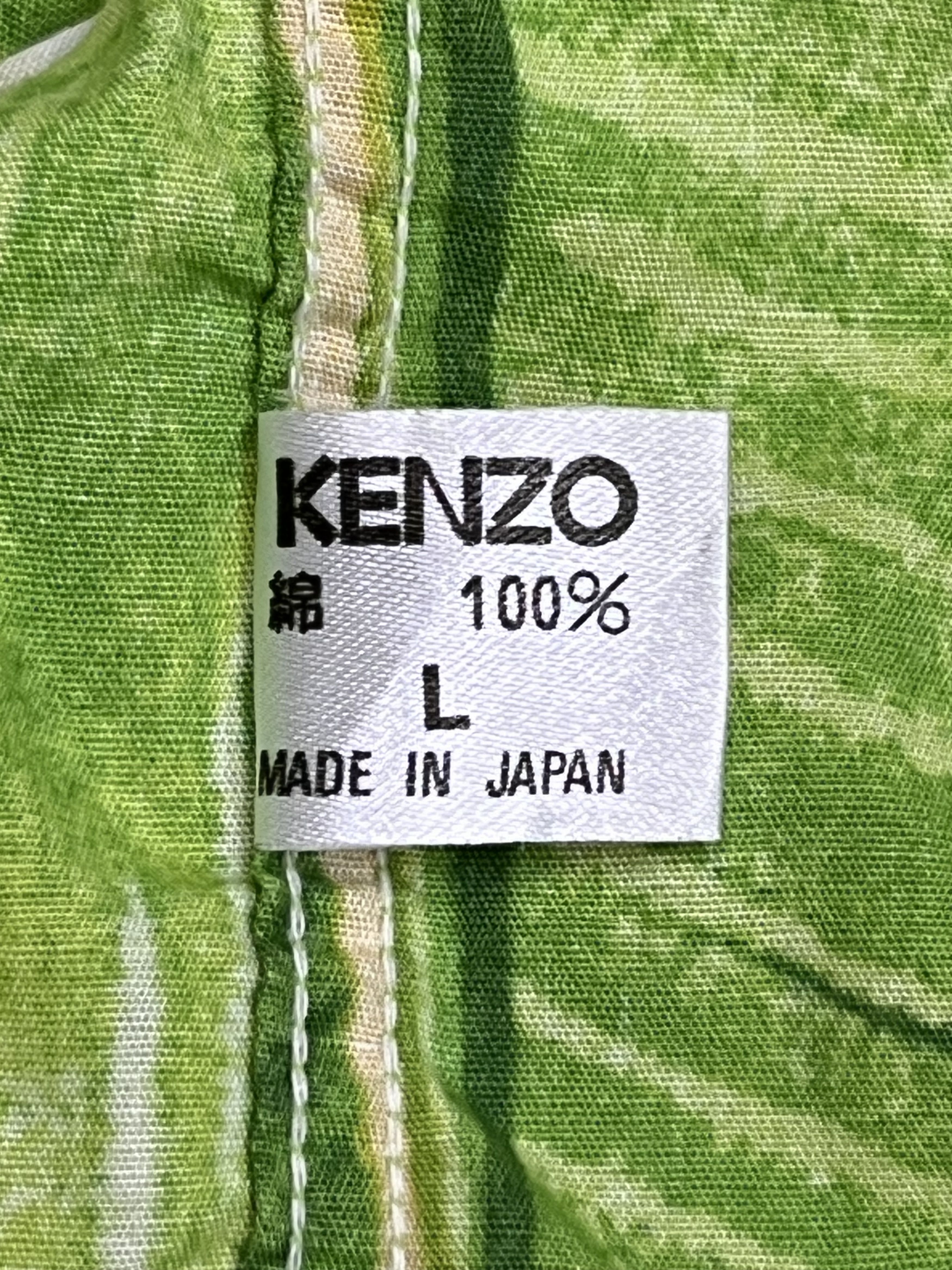 Kenzo Vintage Kenzo Water Lily Banana Leaf Shirt Pants Set Japan Size US L / EU 52-54 / 3 - 14 Thumbnail