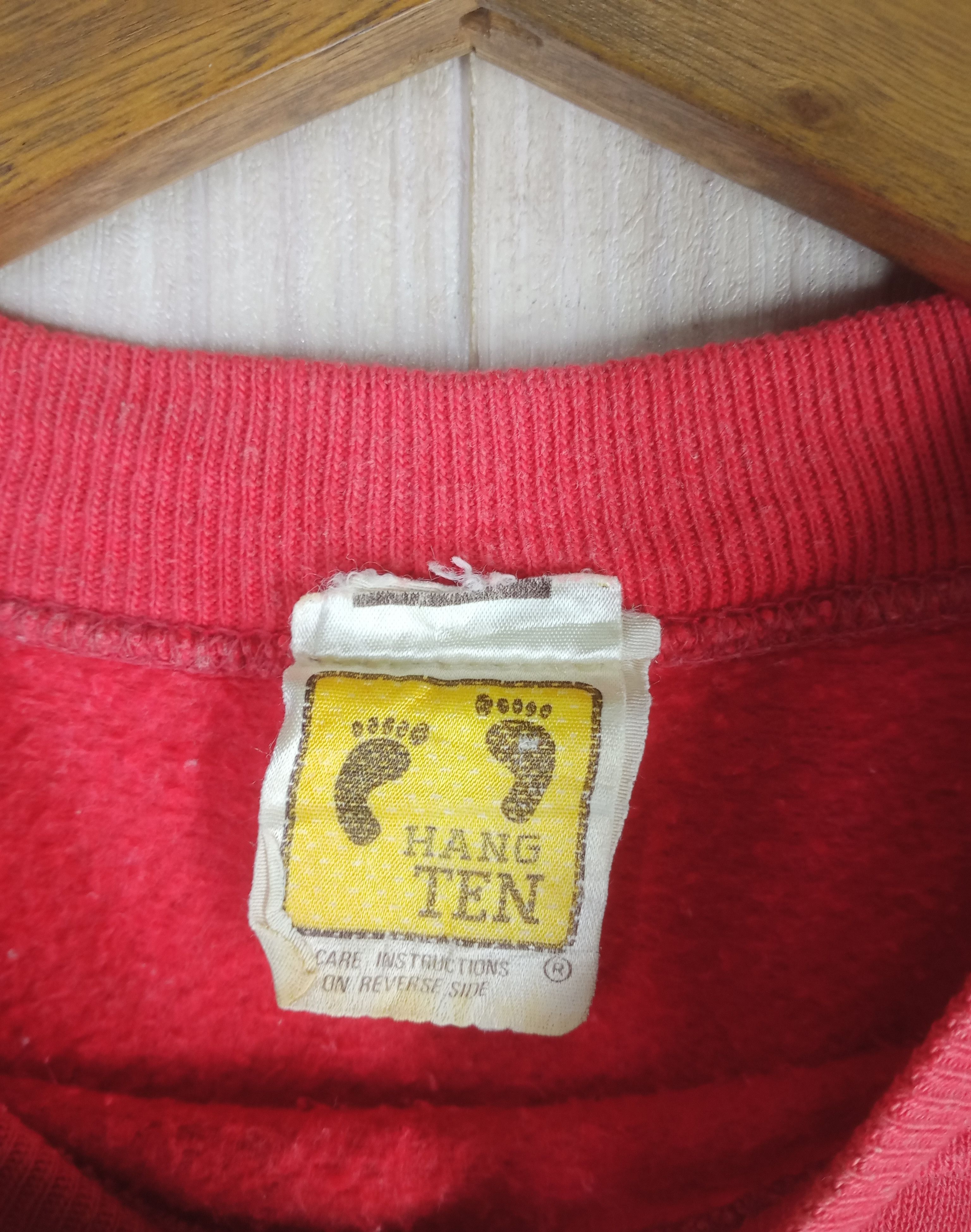 Hang Ten Rare Vintage 80s Hang Ten Small Logo Sweatshirt Size US S / EU 44-46 / 1 - 6 Thumbnail