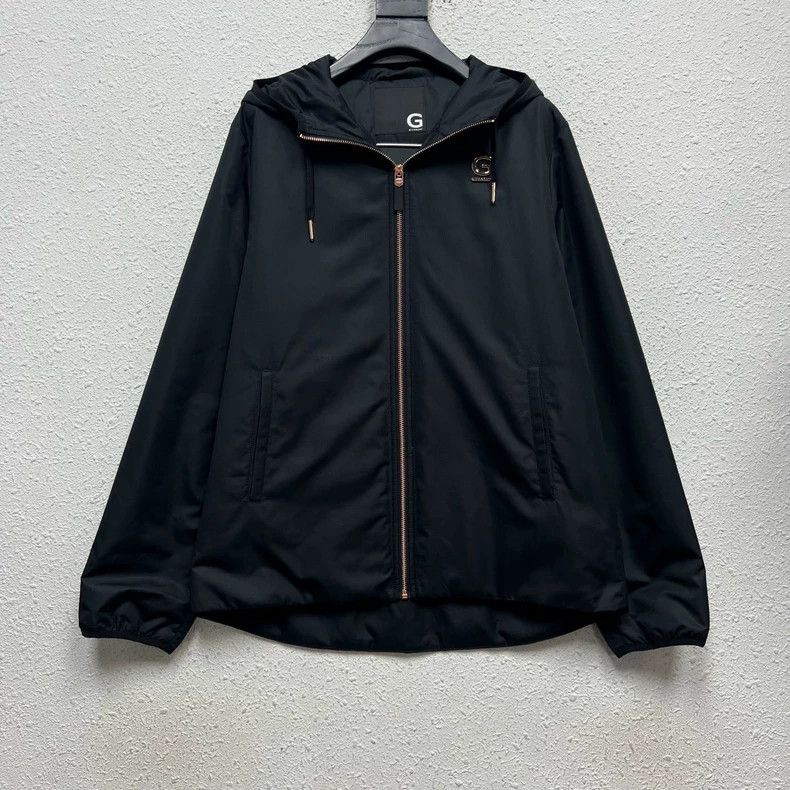 Givenchy Givenchy Metal Logo Zipper Hooded Jacket Cotton Coat Size US S / EU 44-46 / 1 - 1 Thumbnail