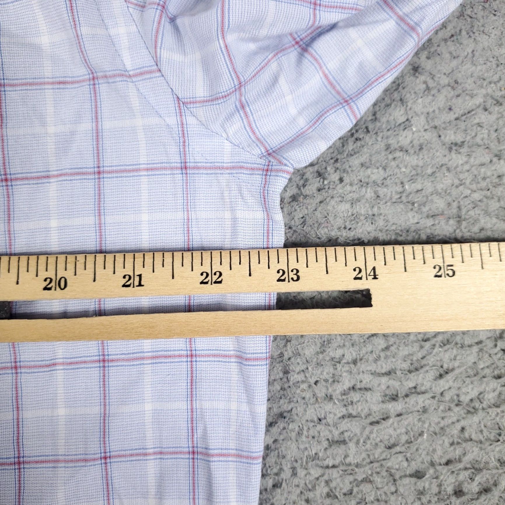 Tommy Hilfiger Tommy Hilfiger Blue Plaid Button-Up Shirt Mens Large Long Sleeve Casual Size US L / EU 52-54 / 3 - 7 Thumbnail