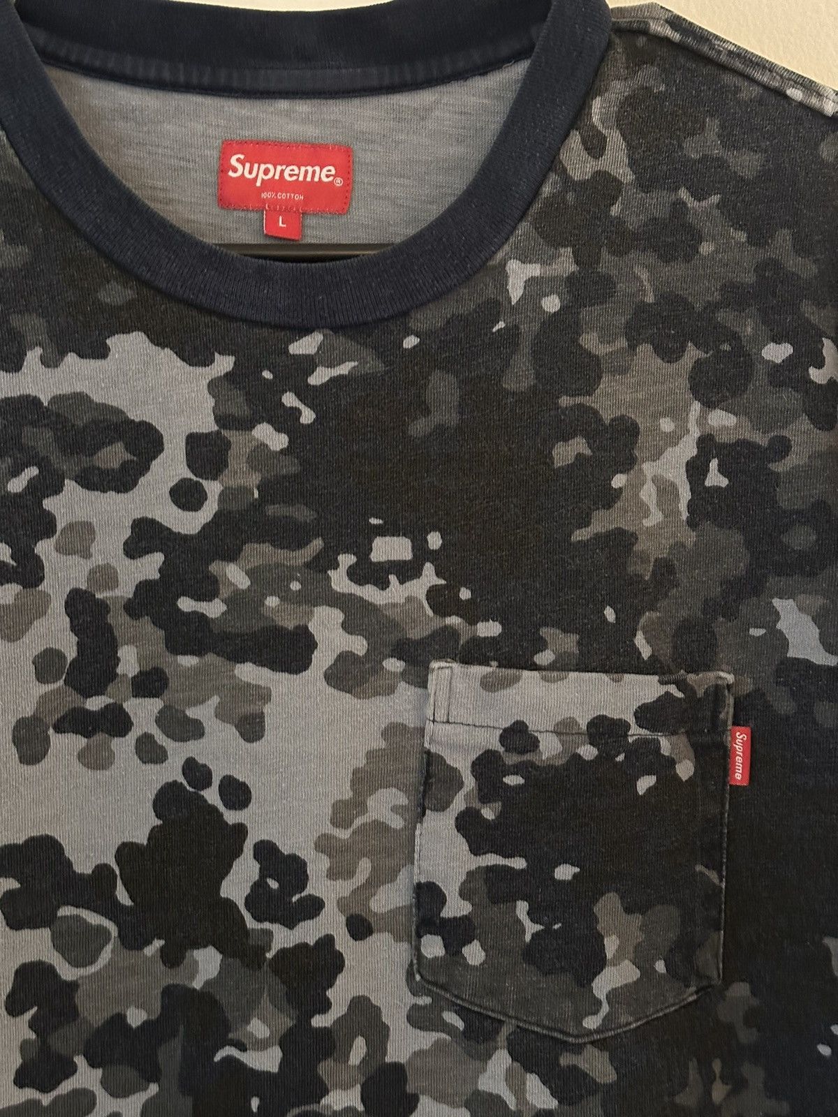 Supreme Supreme S/S Pocket Tee Size US L / EU 52-54 / 3 - 2 Thumbnail