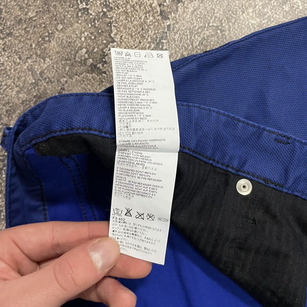 Just Cavalli × Roberto Cavalli Just Cavalli Blue Big Logo Pants Size US 38 / EU 54 - 10 Thumbnail