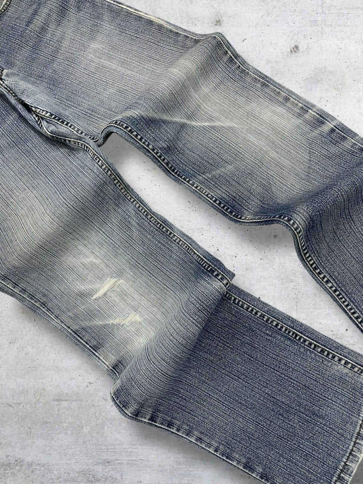 Levi's Vintage Clothing VINTAGE 533 LEVIS USA DESIGNER 90S OG OLD RIPPED BLUE DENIM Size US 28 / EU 44 - 6 Thumbnail