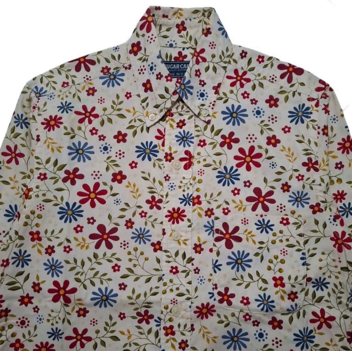 Sugar Cane Sugarcane Floral Shirt Size US S / EU 44-46 / 1 - 2 Thumbnail