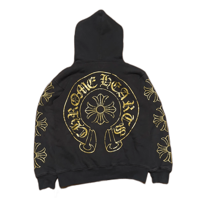 CHROME HEARTS
 クロムハーツ 1992 STERLING リング Chrome Hearts 1988 Website Exclusive Black Pullover Hoodie