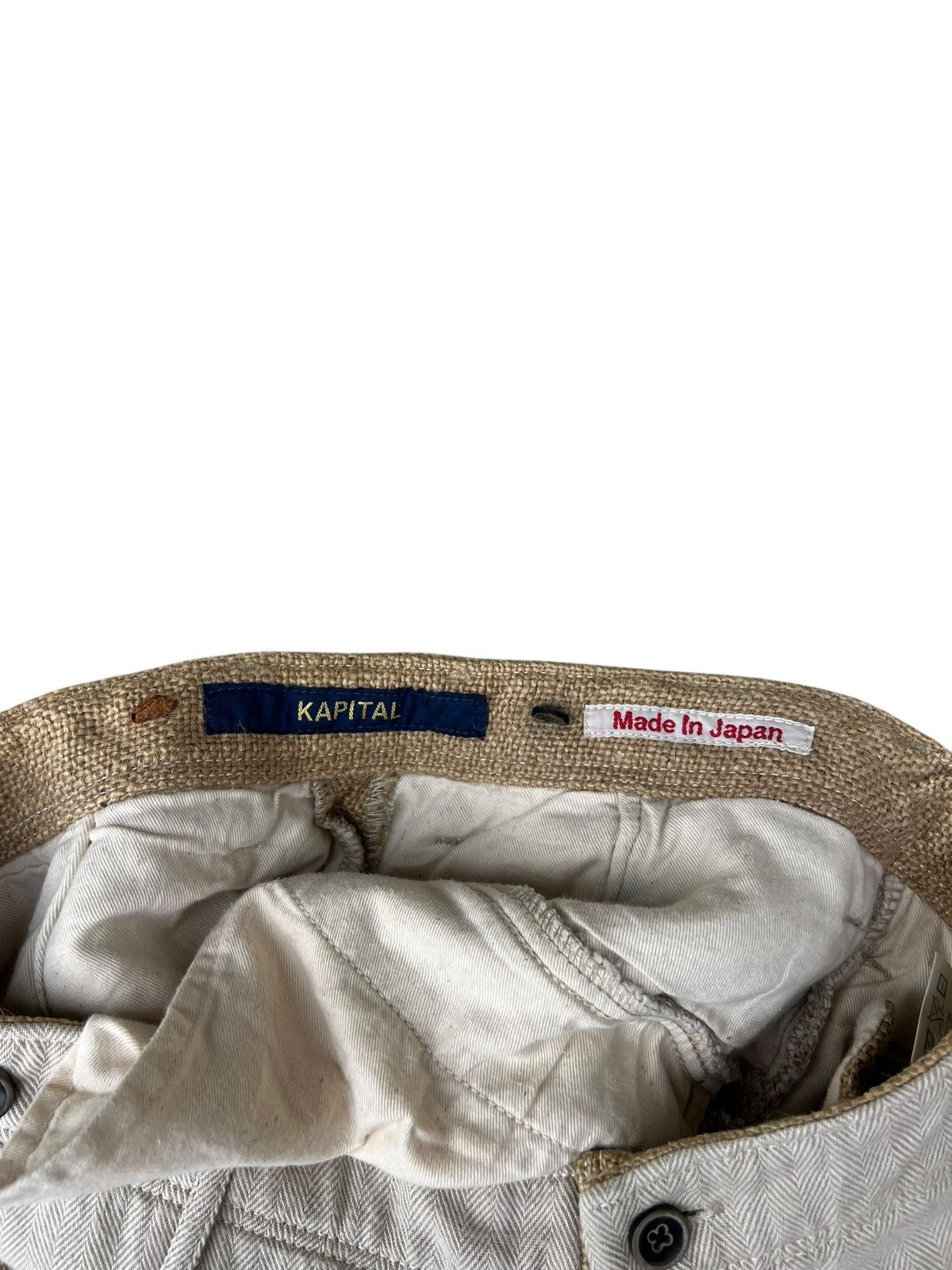 Kapital Hybrid Kapital Multiple Button HBT Stripes Trouser Pant Size US 29 - 20 Thumbnail