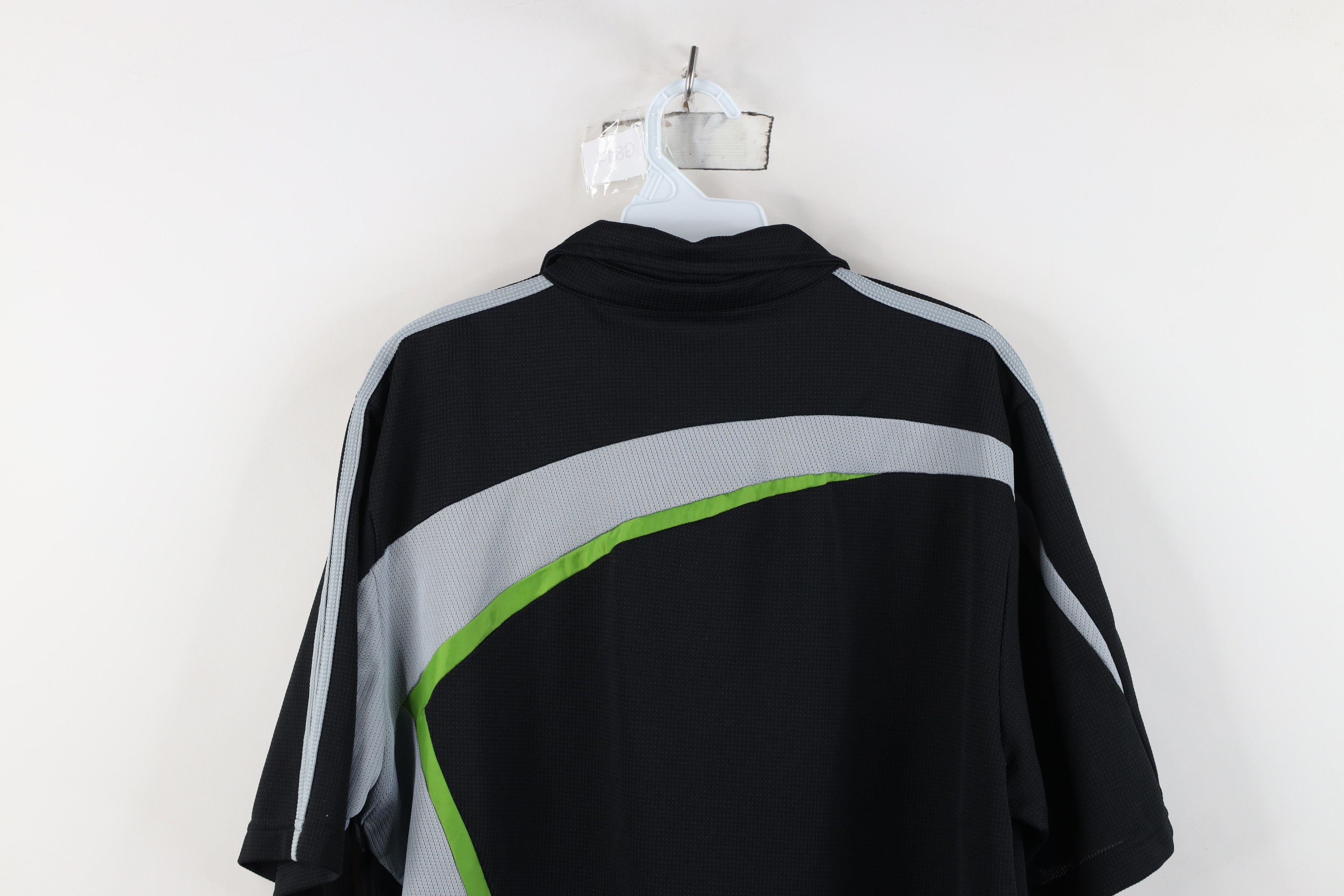 Adidas Vintage Adidas New Zealand All Blacks Rugby Jersey Polo Size US M / EU 48-50 / 2 - 13 Thumbnail
