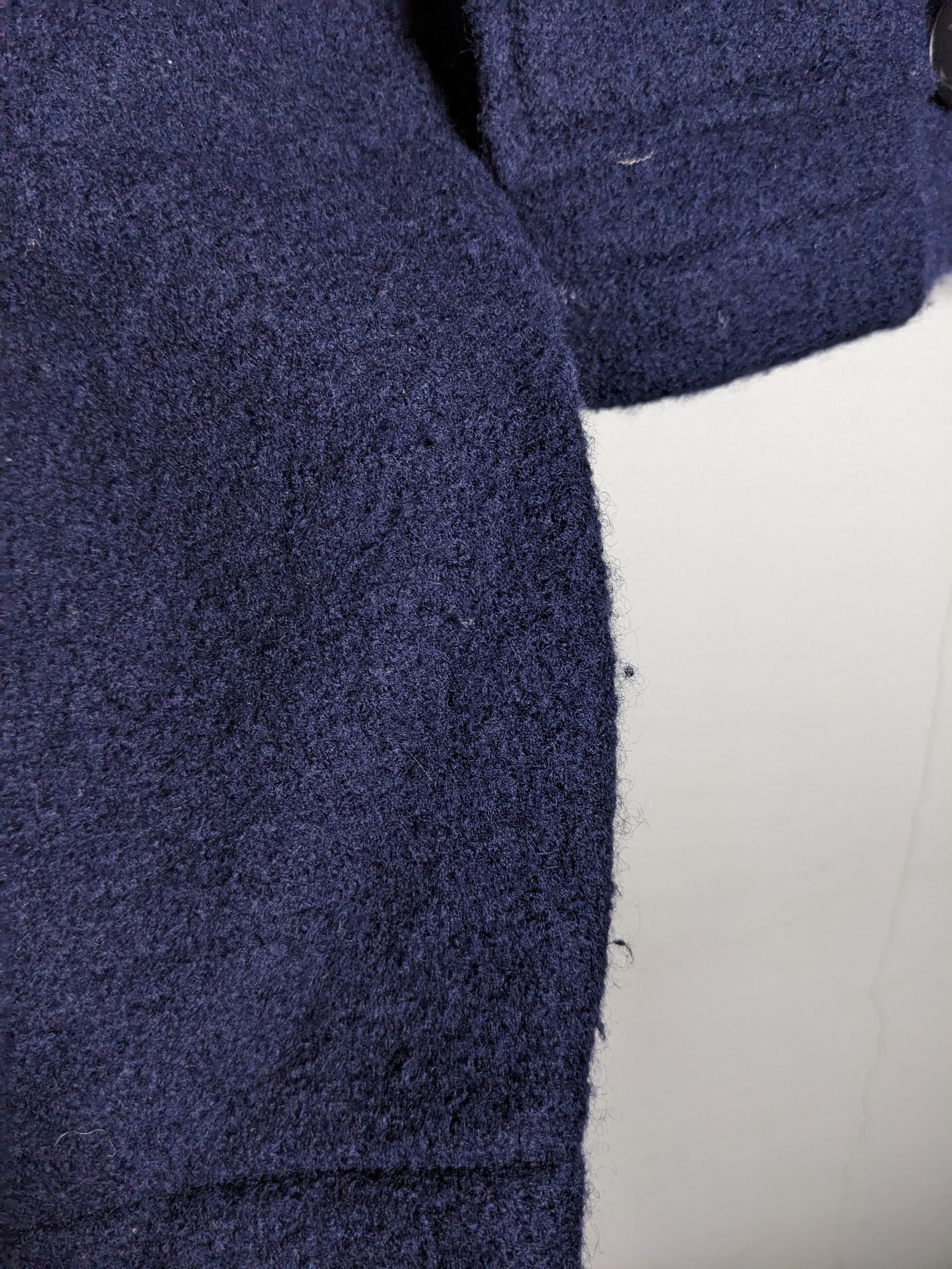 Diesel × Diesel Black Gold Diesel Cropped Peacoat Jacket Navy Blue Wool Size XS / US 0-2 / IT 36-38 - 12 Thumbnail
