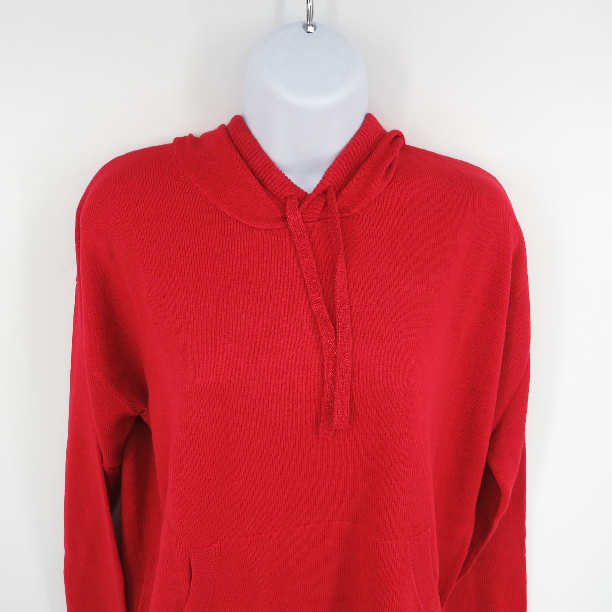 Other True Craft Red Pullover Hoodie Sweatshirt Large NWT $44 Size L / US 10 / IT 46 - 3 Thumbnail