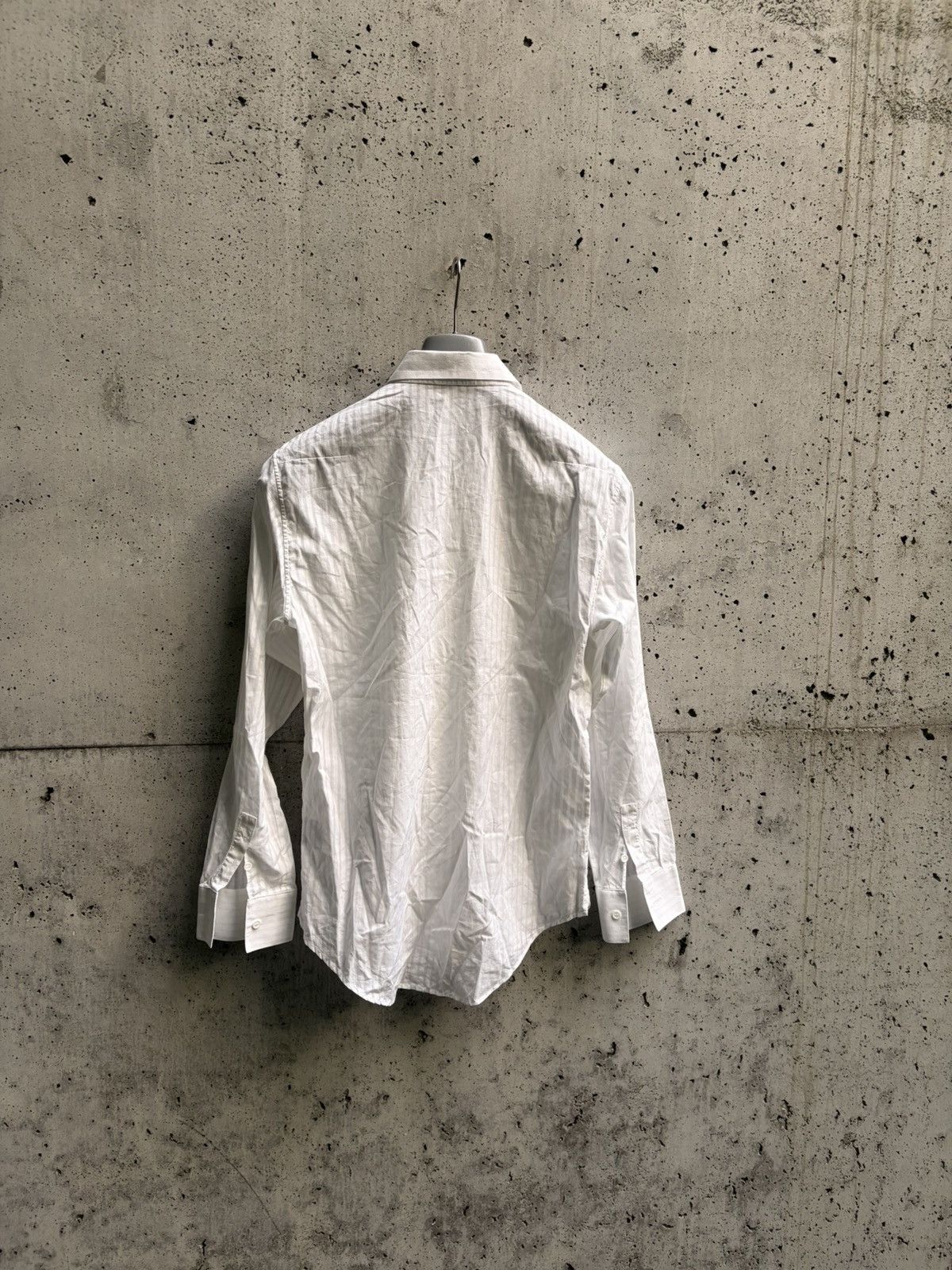 Dior × Hedi Slimane SS06 Dior homme Hedi slimane striped seethru Shirt Size US M / EU 48-50 / 2 - 2 Thumbnail