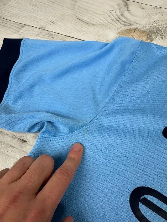 Nike Manchester City 2014 2015 Player Issue Home Shirt Jersey Size US M / EU 48-50 / 2 - 9 Thumbnail