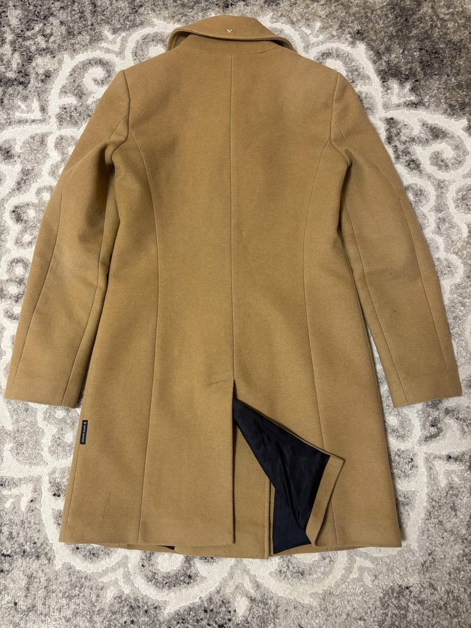 Armani Armani Jeans Camel Wool Coat – Women’s EU 38 – “Timeless” Size XS / US 0-2 / IT 36-38 - 3 Thumbnail