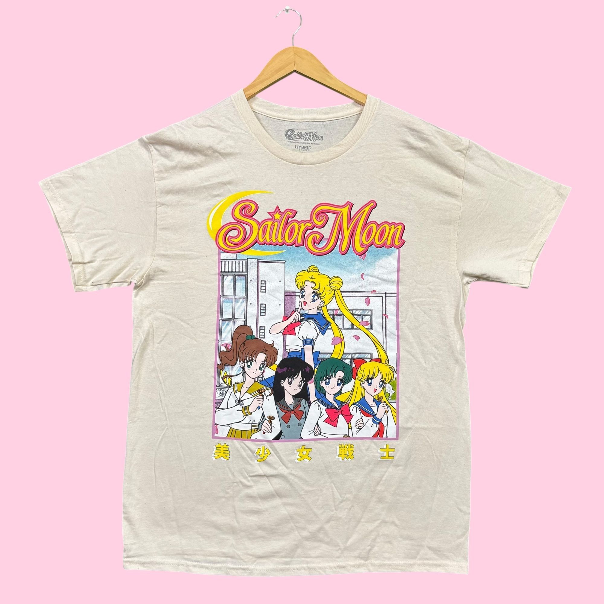 Anime Pretty Guardian Sailor Moon Anime Cast Poster Tee L Size US L / EU 52-54 / 3 - 1 Thumbnail