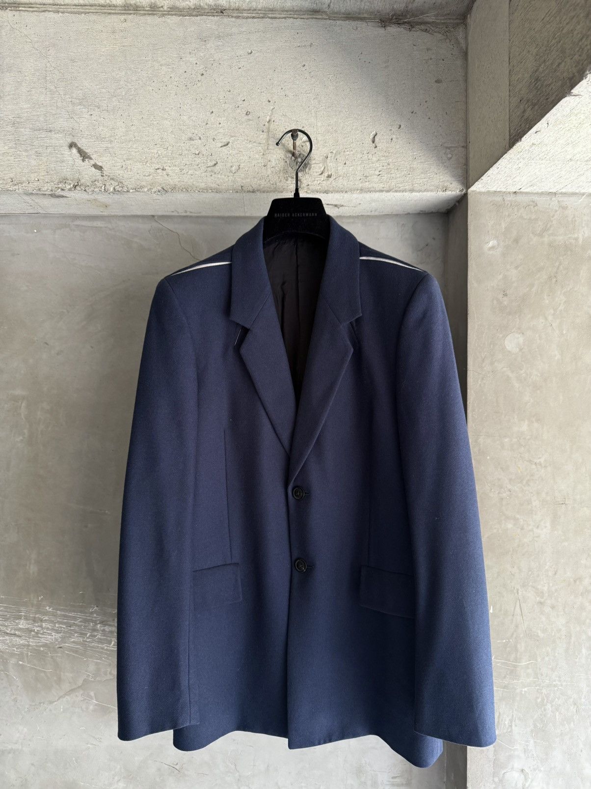 Paul Smith PAUL SMITH Archive Dark Navy Wool Tailored Jacket Size 46S - 1 Thumbnail