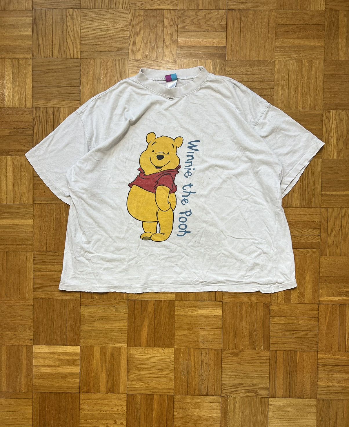 Vintage Tshirt Winnie The Pooh Disney trashed vintage 90s boxy 73x73 ...