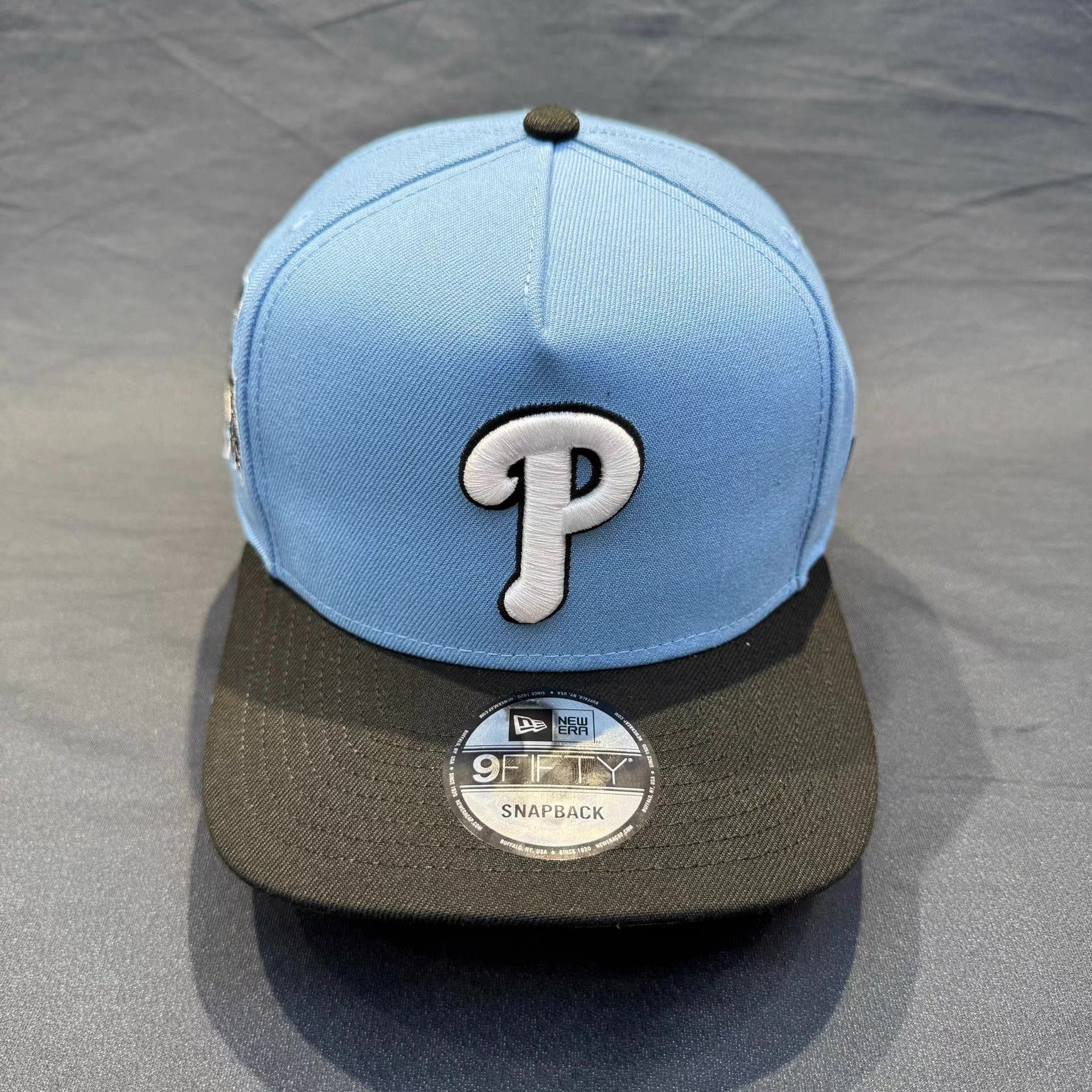 New Era New Era Baseball Cap Flat Brim Hat Q5 Size ONE SIZE - 1 Thumbnail