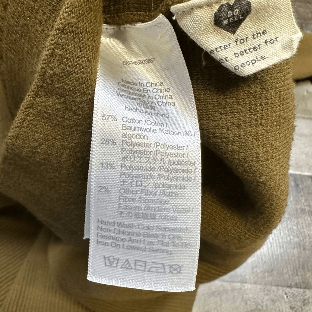 Madewell Madewell Cardigan Sweater Olive Green Cotton Knit Miller Women M Size Size M / US 6-8 / IT 42-44 - 7 Thumbnail
