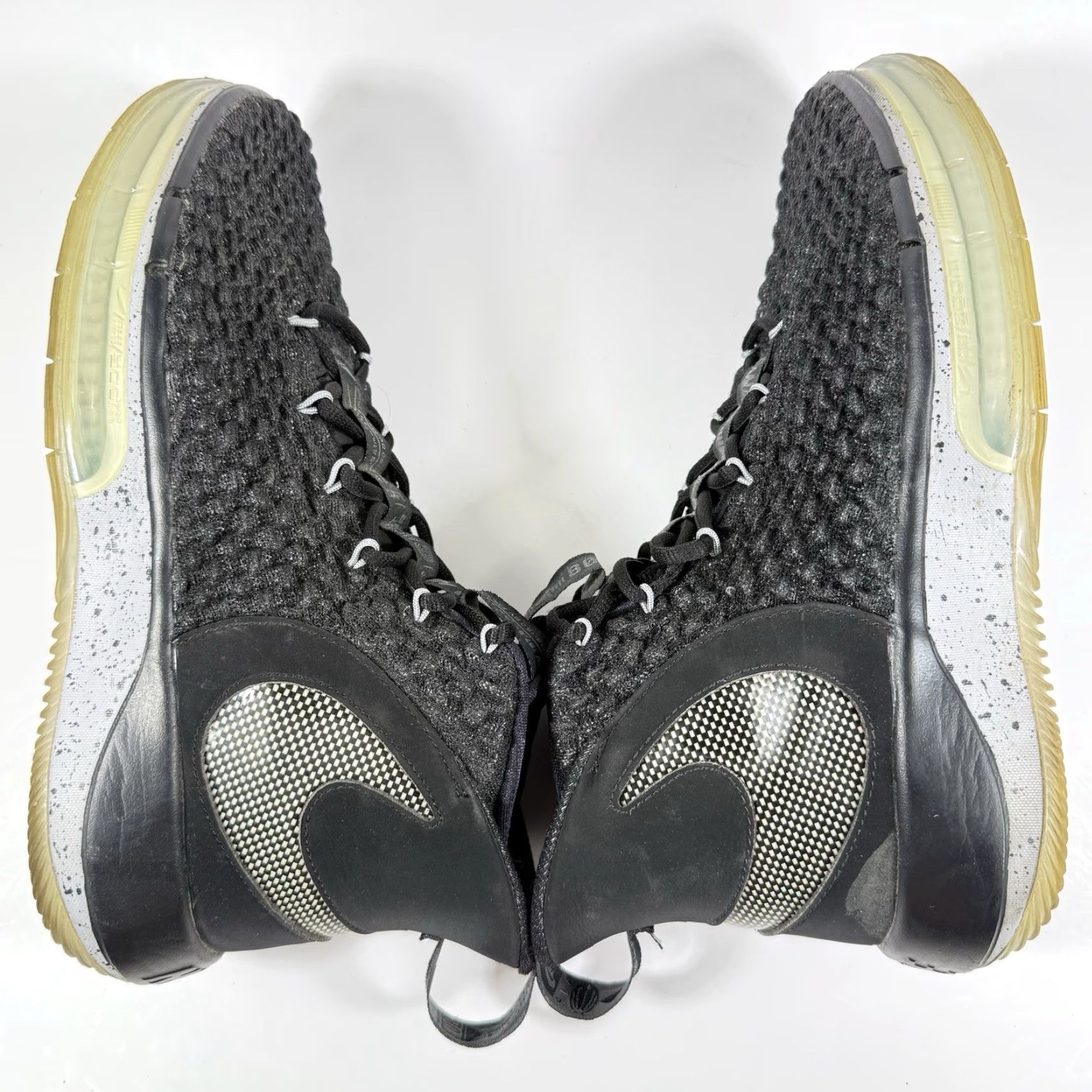 Nike Nike Alphadunk Oreo Sneakers BQ5401-001 Men’s Size 10 Athletic Basketball Gym 2019 Black Size US 9 / EU 42 - 6 Thumbnail
