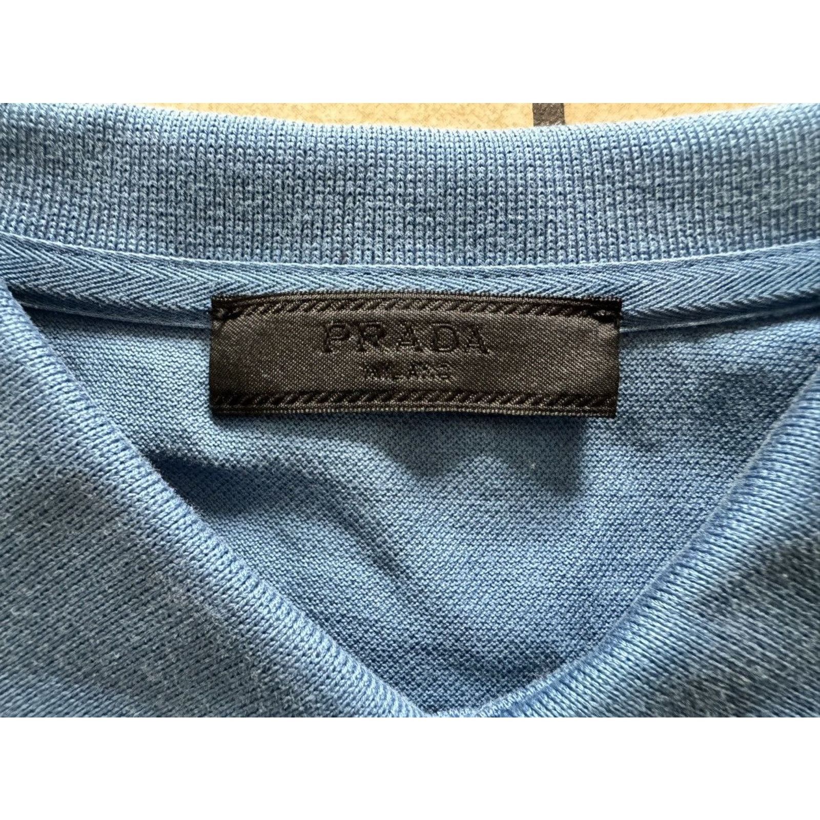 Prada Prada Milano Chest Mini Text Logo Size US M / EU 48-50 / 2 - 2 Thumbnail