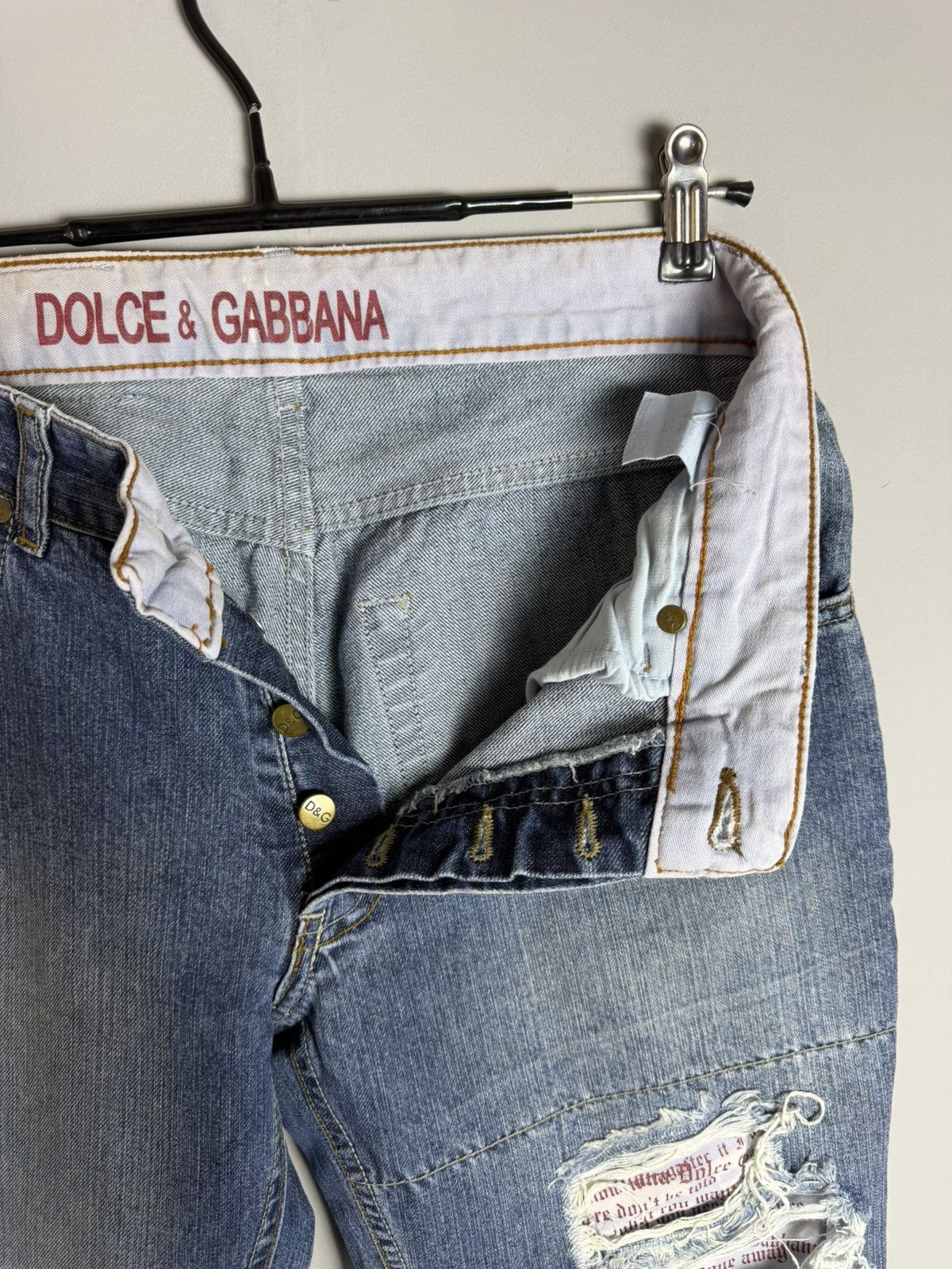 Dolce & Gabbana Vintage mens Dolce&Gabbana jeans denim pants Size US 29 - 9 Thumbnail