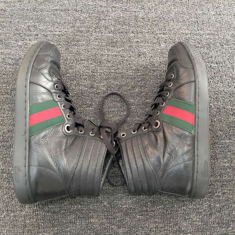 Gucci Gucci Color-Block High-Top Sneakers Size US 9.5 / EU 42-43 - 7 Thumbnail
