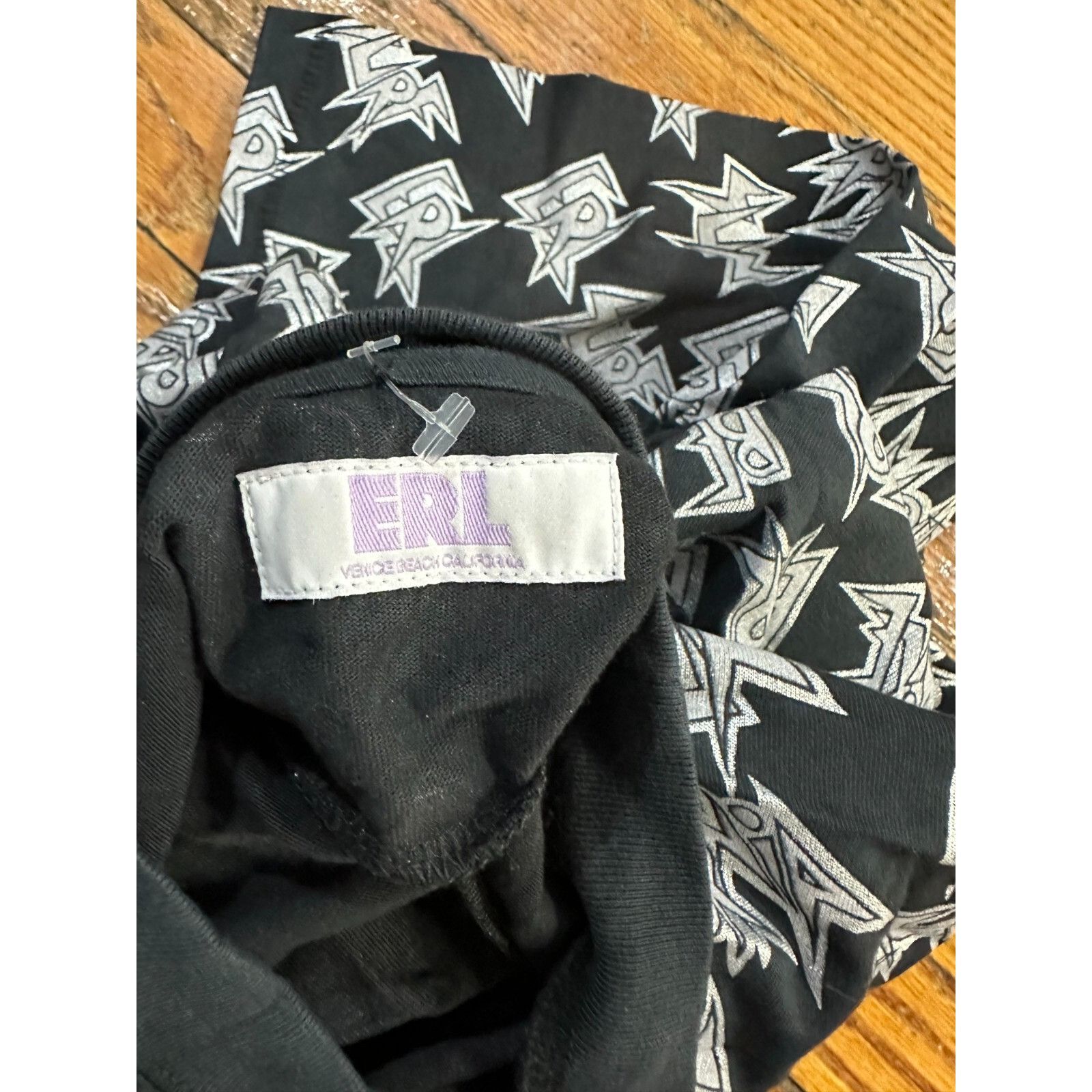 Other ERL Men's Repeat-Logo Jersey T-Shirt Size M Size M / US 6-8 / IT 42-44 - 3 Thumbnail