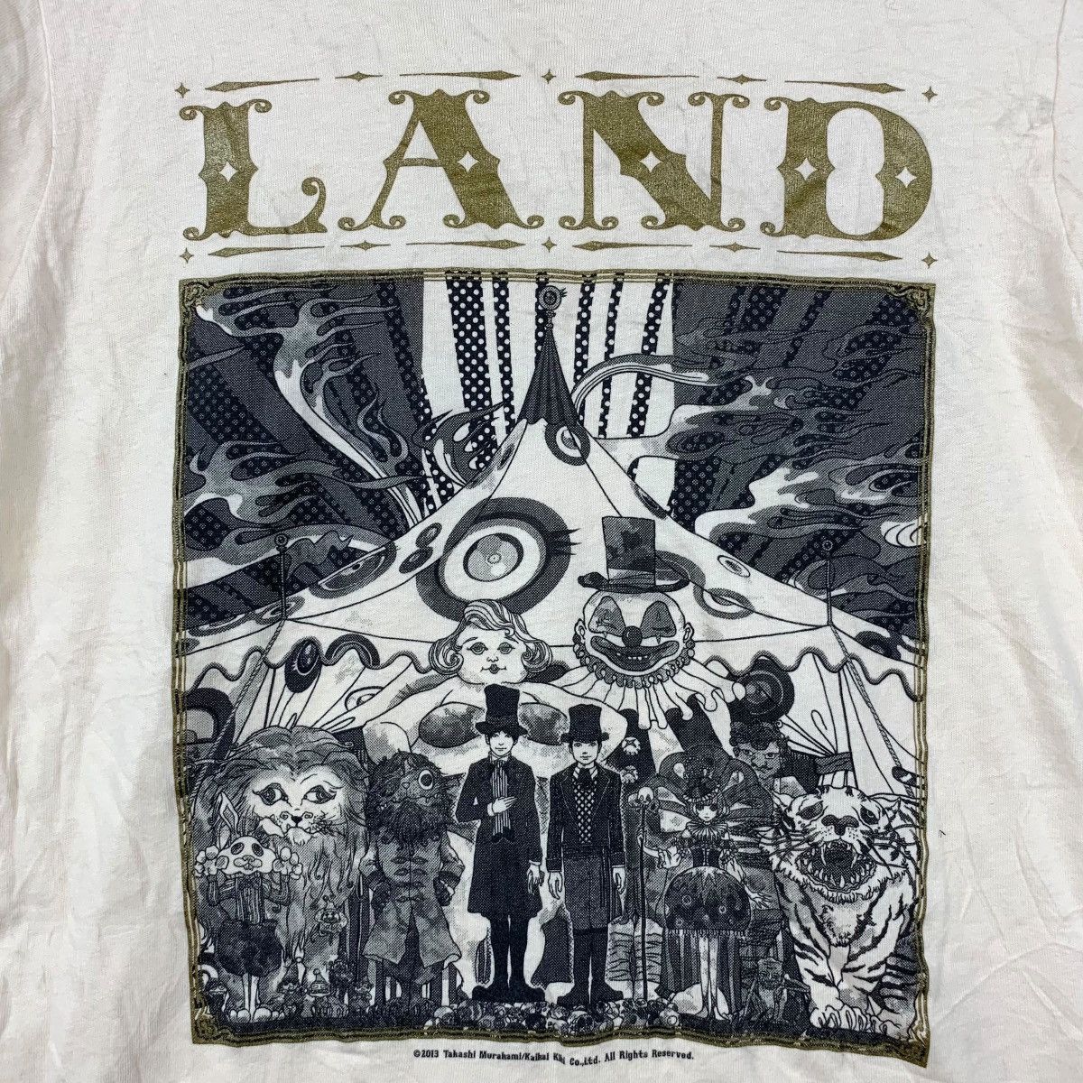Vintage TAKASHI MURAKAMI x GO LAND Kaikai Kiki Anime Tee Shirt Size S / US 4 / IT 40 - 3 Thumbnail