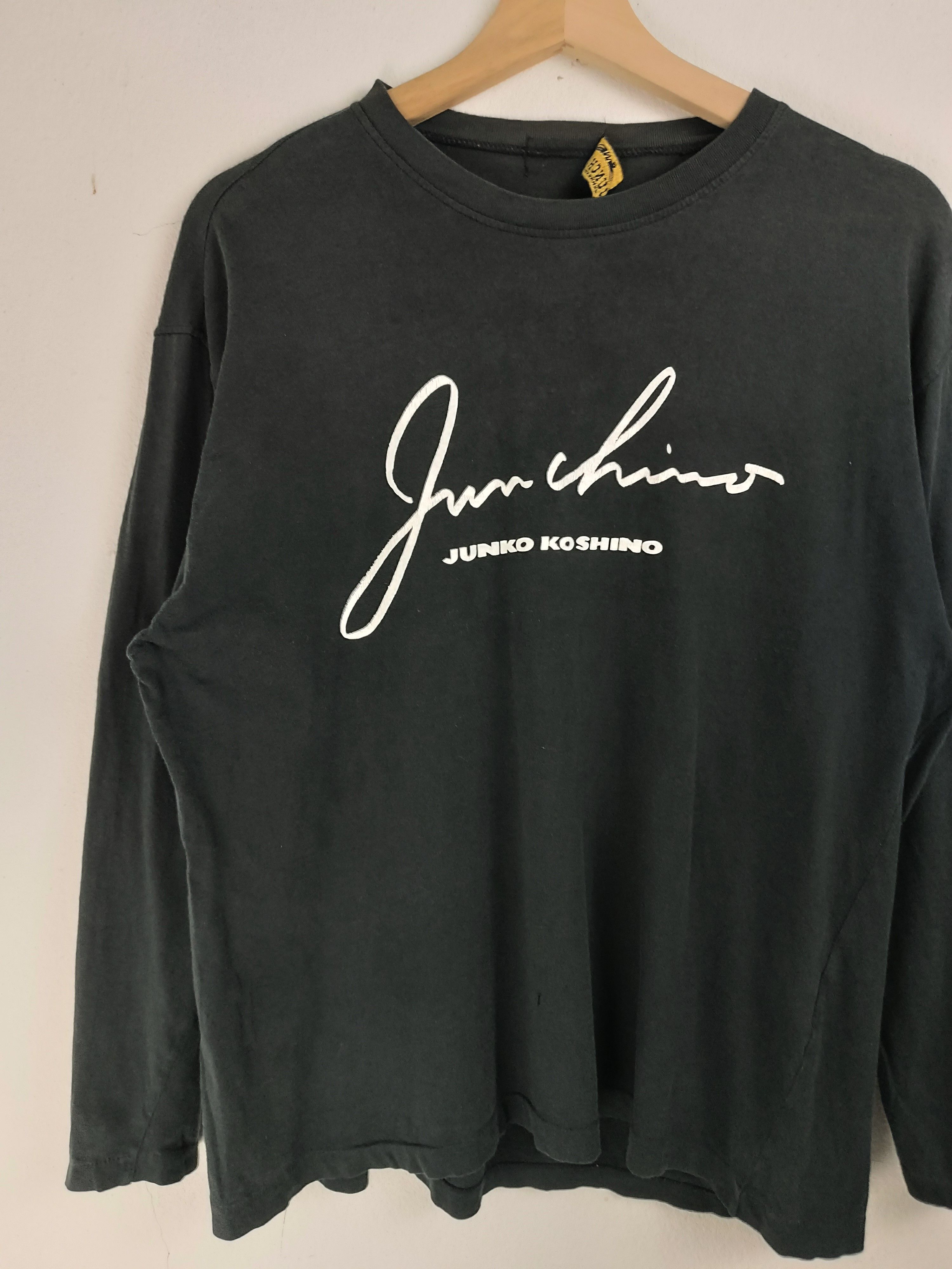 Mr. Junko VINTAGE 90'S FADED JUNKO KOSHINO JUNCHINO L/S TEE VERY RARE Size US M / EU 48-50 / 2 - 4 Thumbnail