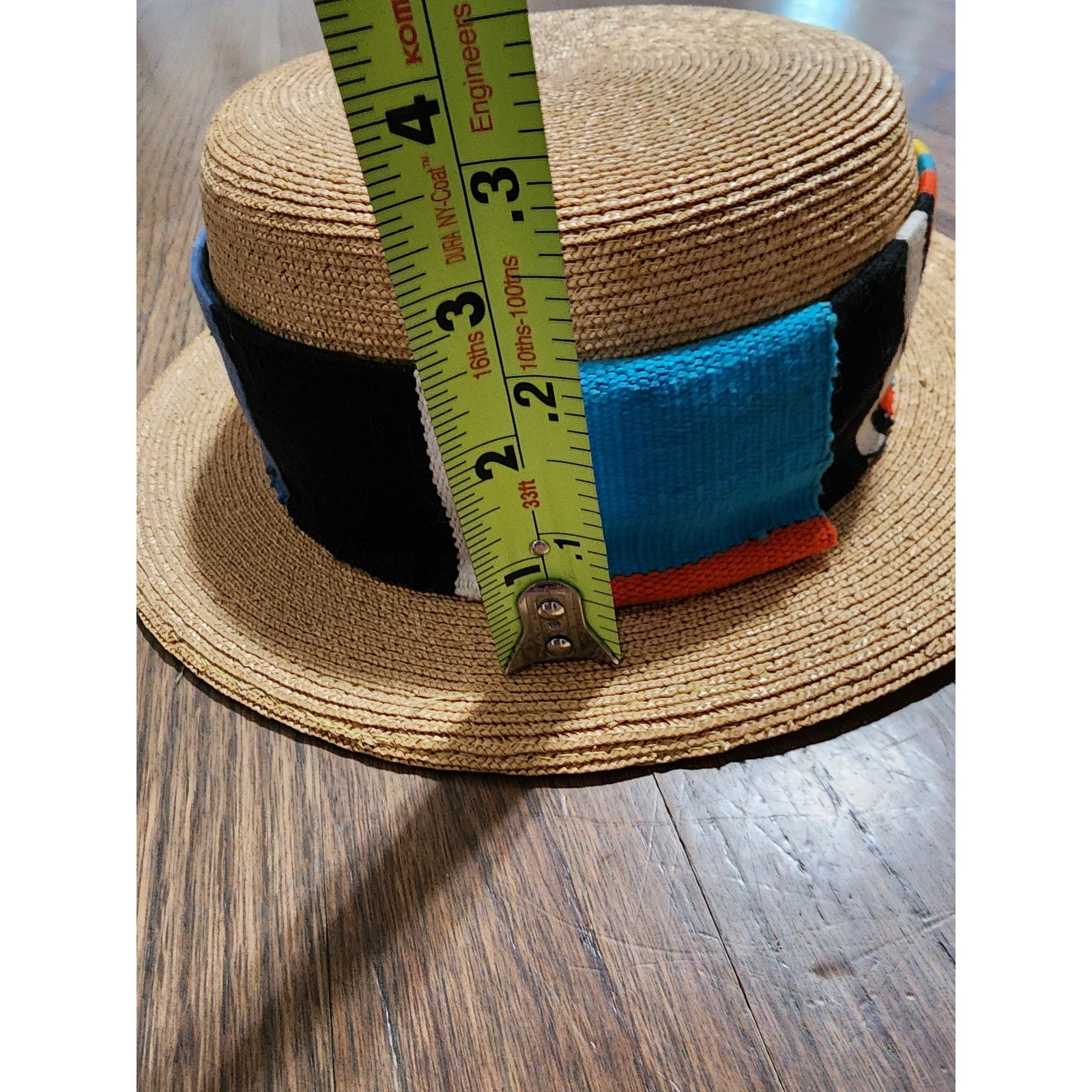 Franks vintage Frank Olive straw hat Size ONE SIZE - 8 Thumbnail