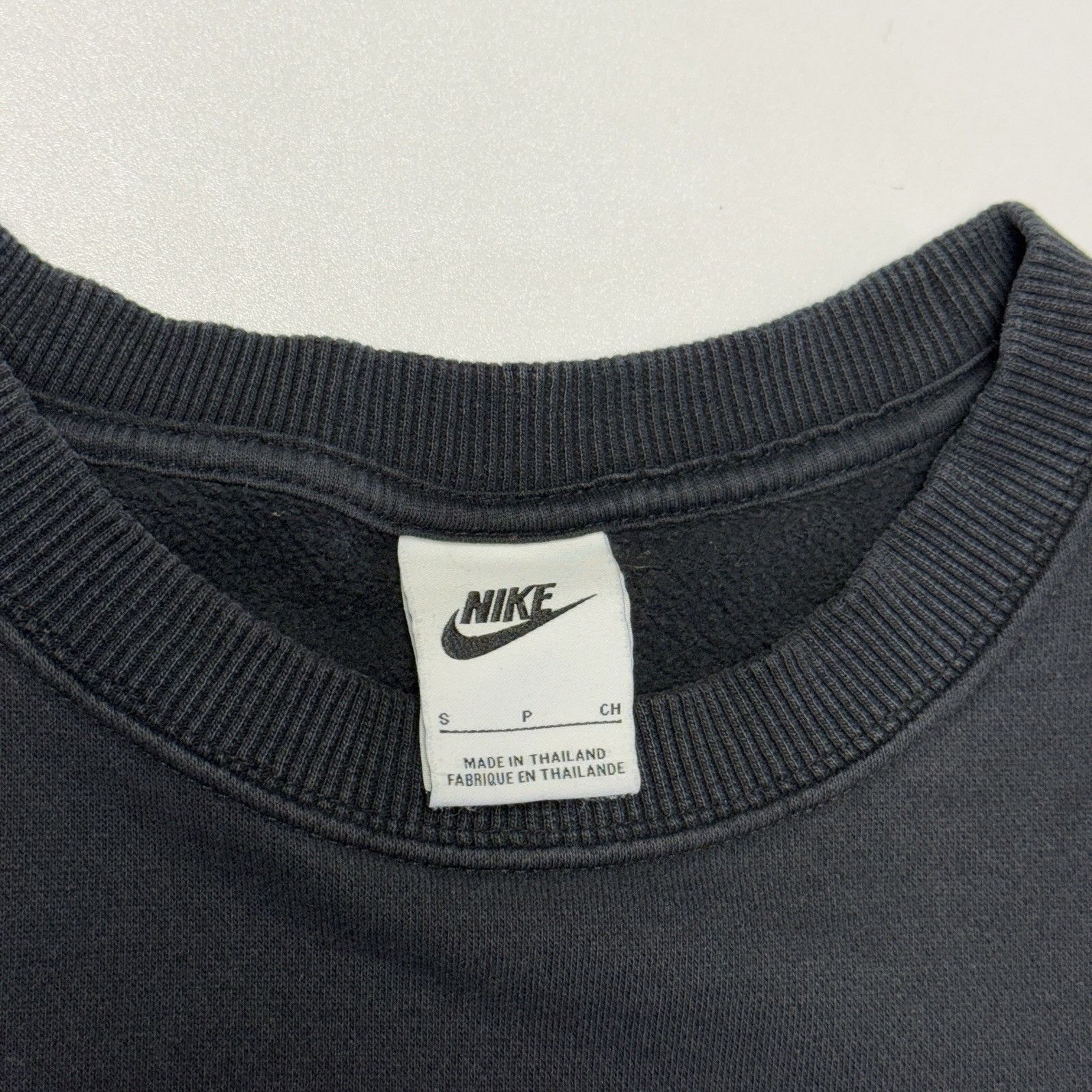 Nike Nike Center Swoosh Sweatshirt Mens Small Black Size US S / EU 44-46 / 1 - 7 Thumbnail
