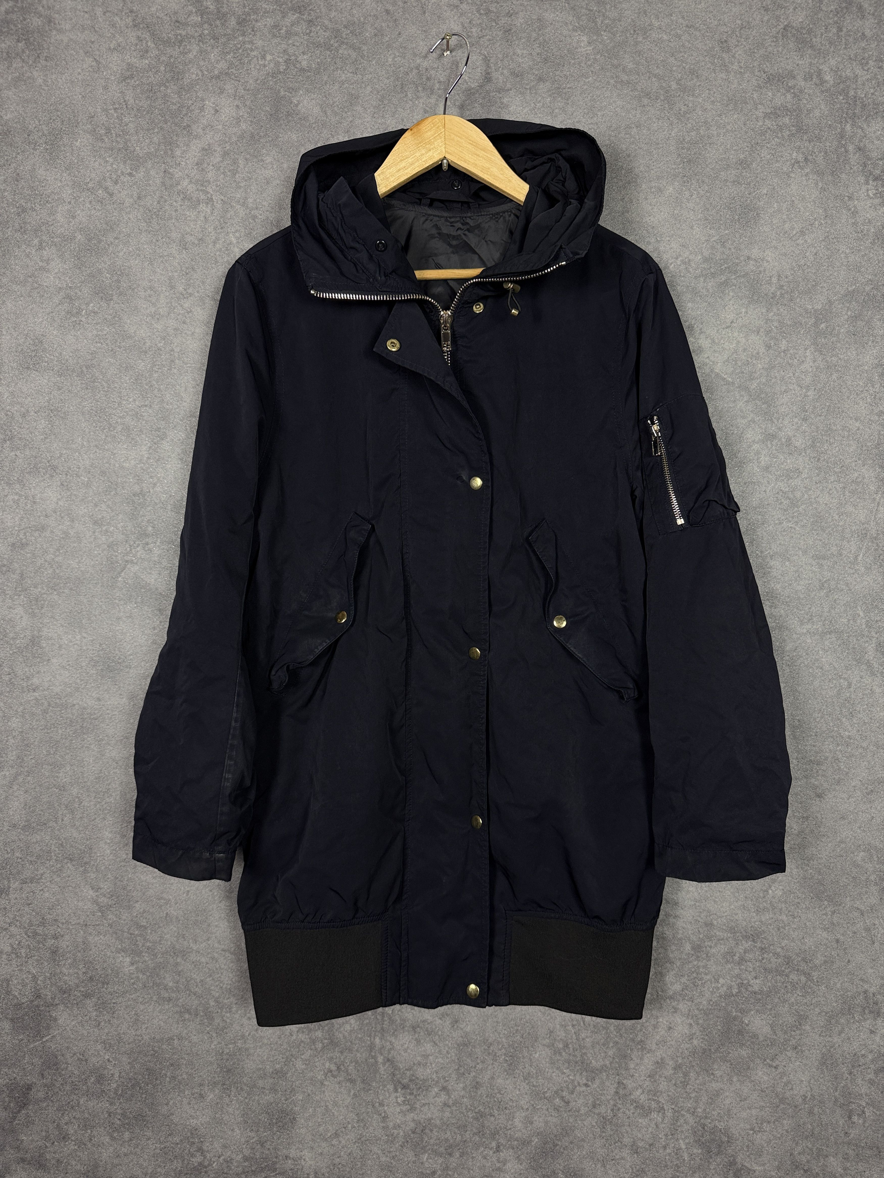 Filippa K Filippa K women’s windproof coat navy blue zip-up Size XS / US 0-2 / IT 36-38 - 1 Thumbnail