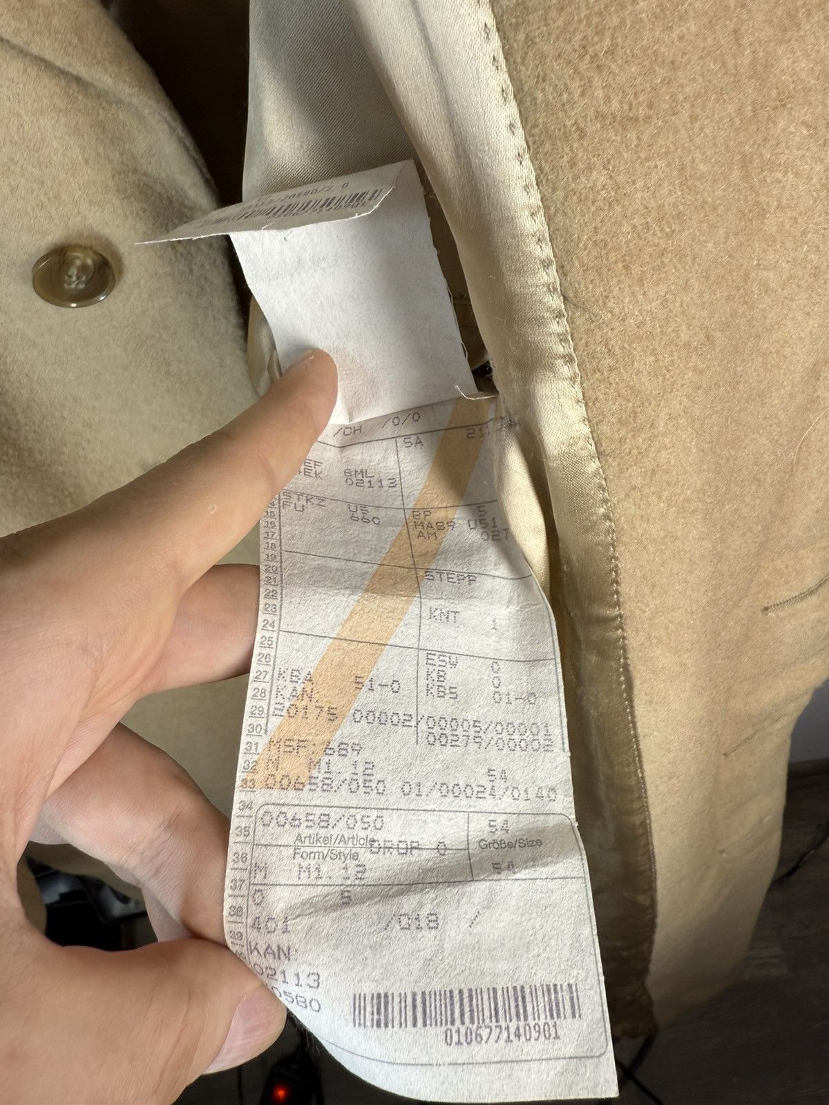 Yves Saint Laurent Camel Wool YSL Coat Soft Heavy Soft Long Beige Size US L / EU 52-54 / 3 - 7 Thumbnail