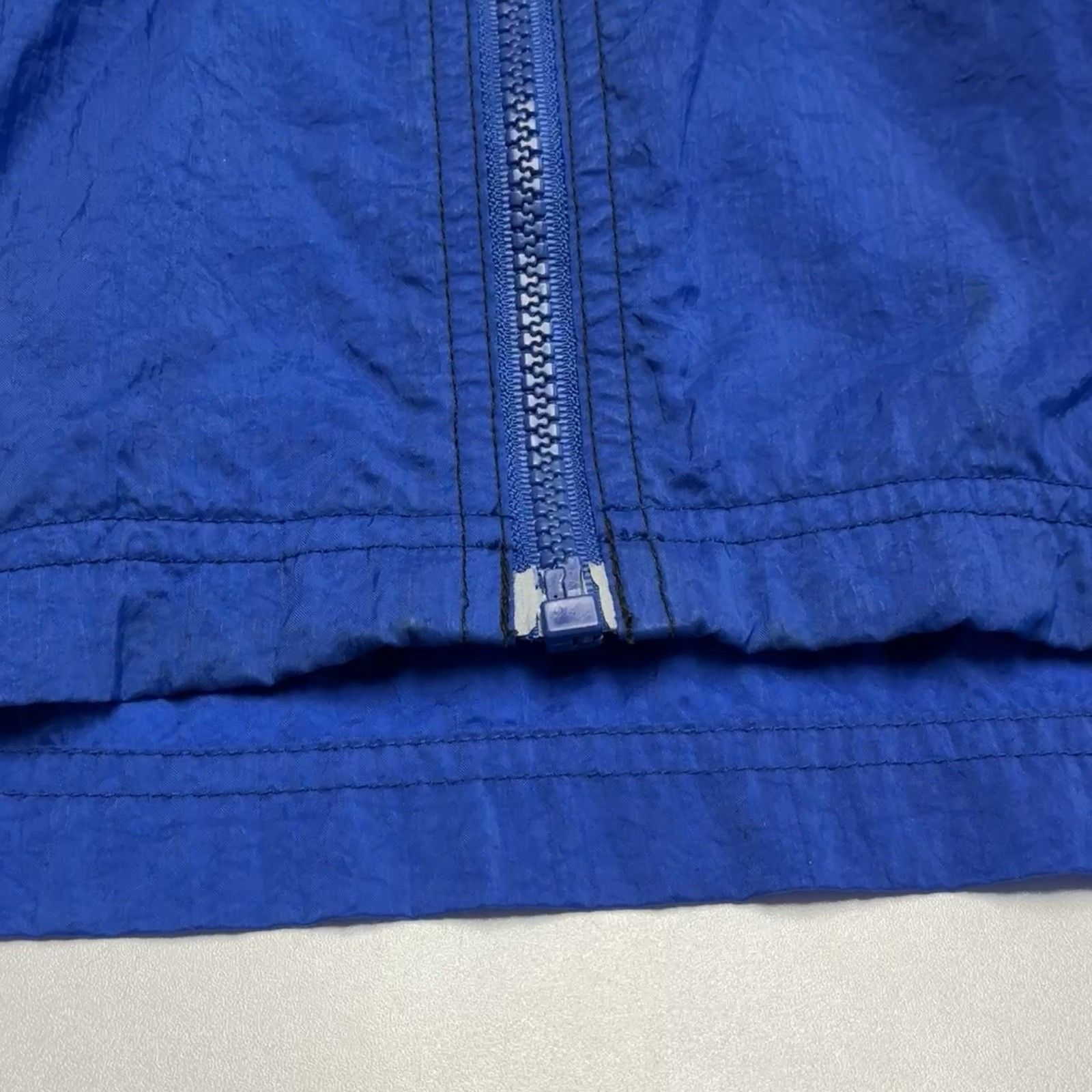 Reebok × Vintage Vintage Reebok Windbreaker Jacket Mens Large Blue Full Zip E Size US L / EU 52-54 / 3 - 4 Thumbnail