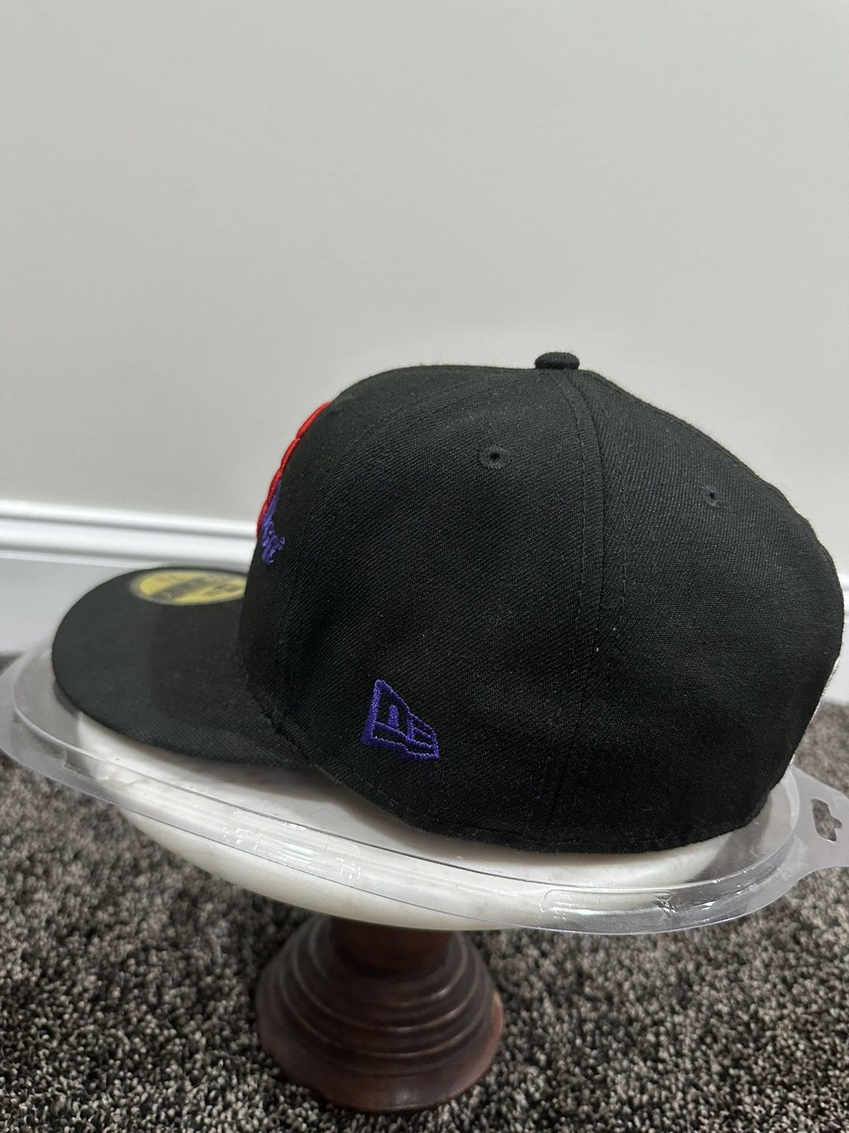 Just Don Just Don x New Era NBA Toronto Raptors Black Fitted Hat Size ONE SIZE - 5 Thumbnail