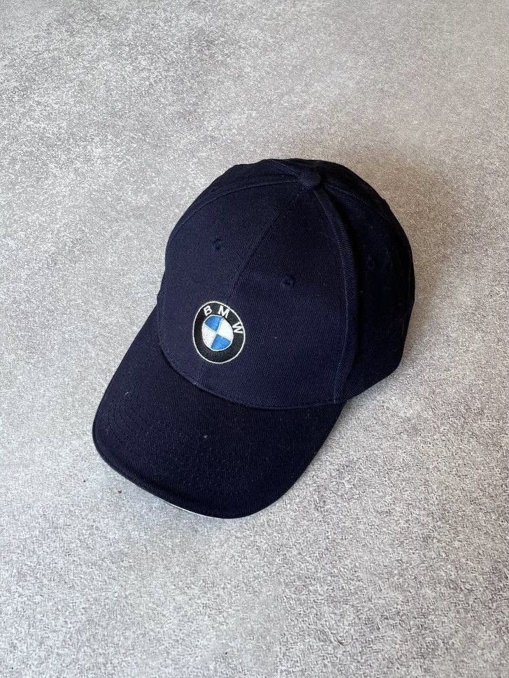Vintage BMW Racing Embroidery Cap Y2K