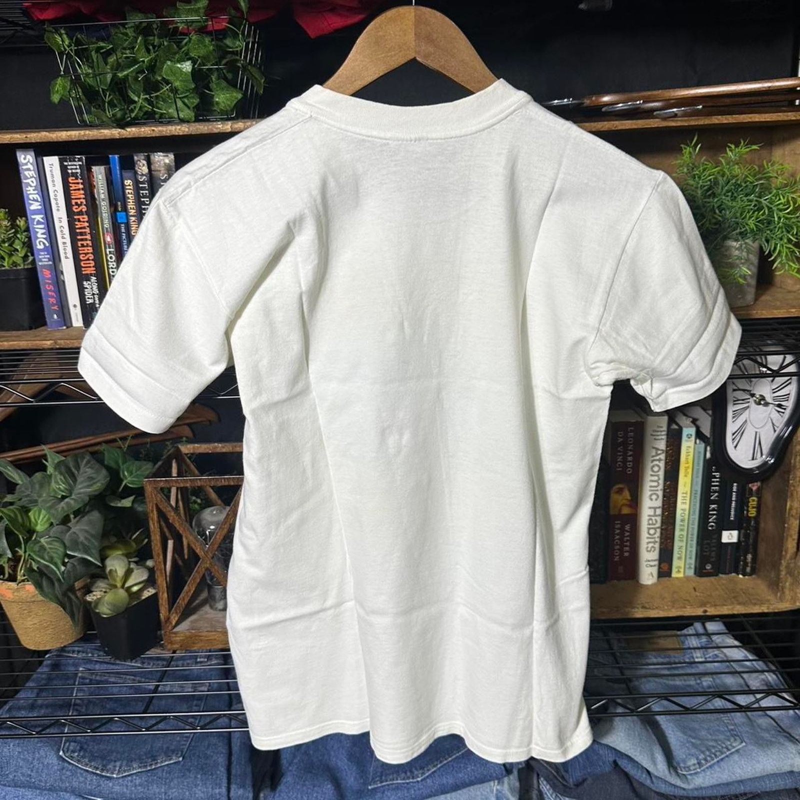 Anvil Vintage 90s Single Stitch “Party Gecko” Tee Animal Shirt Size US S / EU 44-46 / 1 - 2 Thumbnail