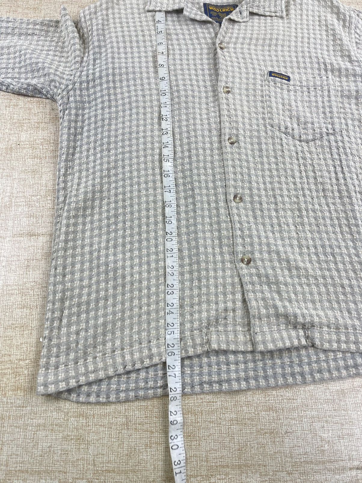 Vintage × Woolrich Woolen Mills VINTAGE WOOLRICH John Rich And Bros. Button Ups Shirt Size US L / EU 52-54 / 3 - 11 Thumbnail
