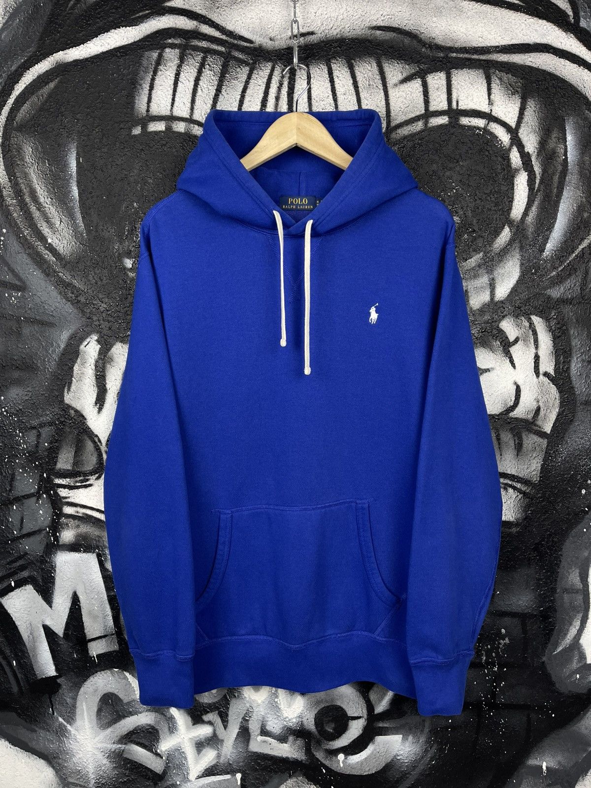 Polo Ralph Lauren Polo Ralph Lauren Royal Blue Cotton Blend Hoodie Men’s XL Size US XL / EU 56 / 4 - 2 Thumbnail
